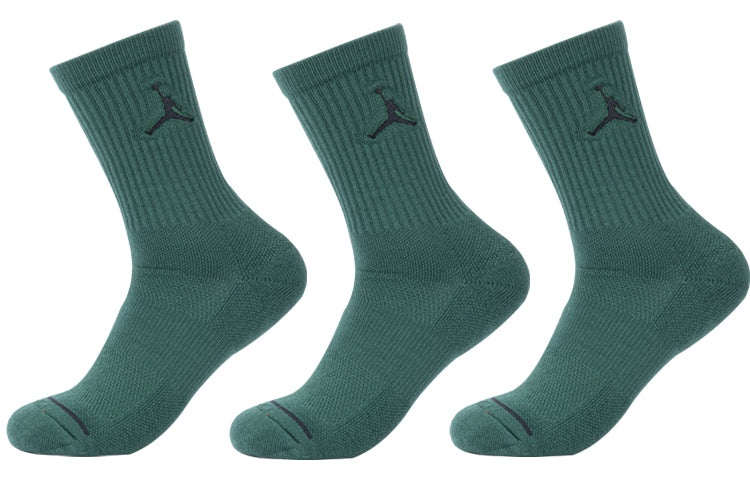 Air Jordan Everyday Max Crew Basketball Casual Sports Breathable Sports Socks Couple Style 3 Pairs G - 2