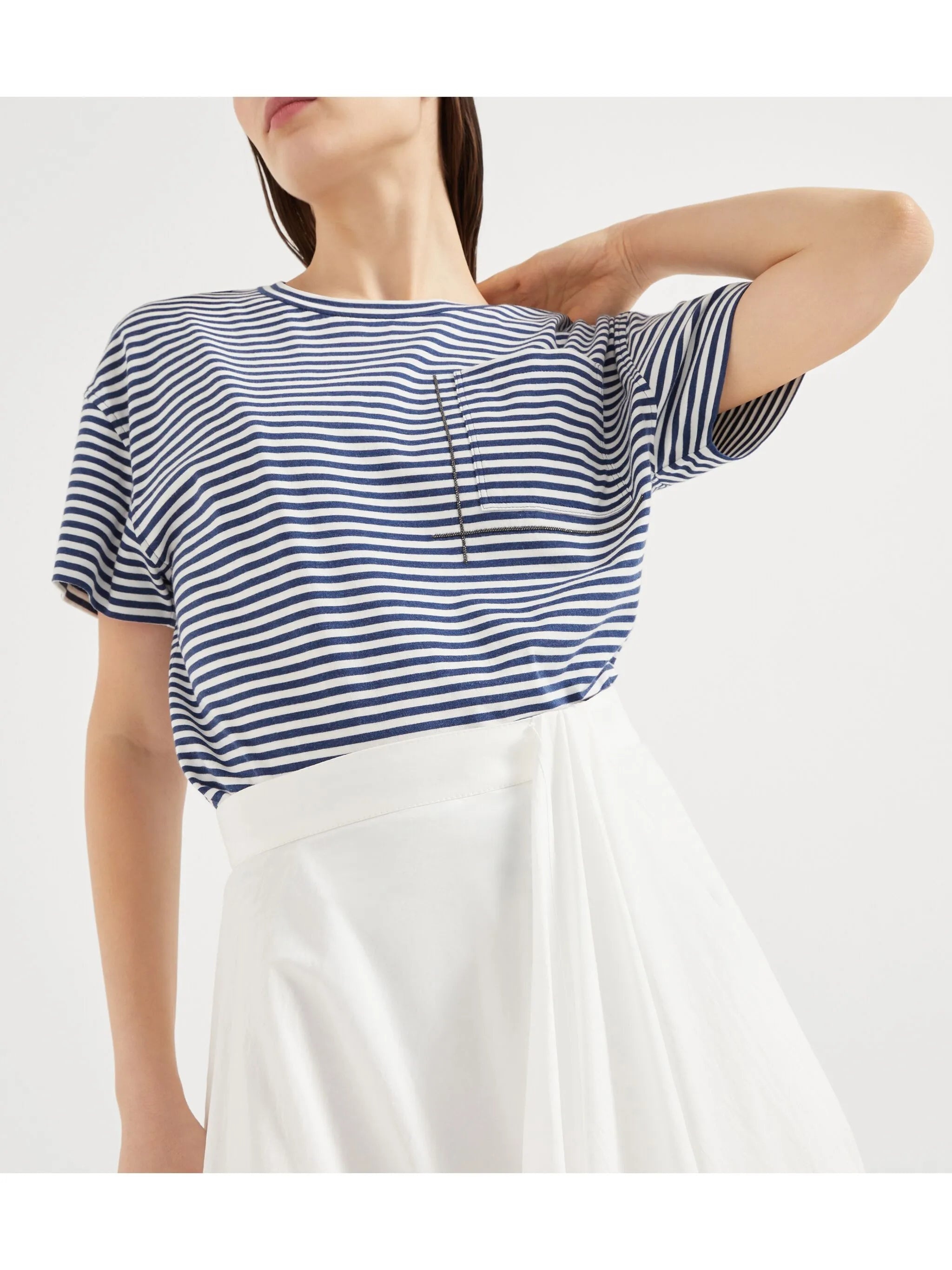 Brunello Cucinelli Bubble-hem Skirt | eraldo | REVERSIBLE