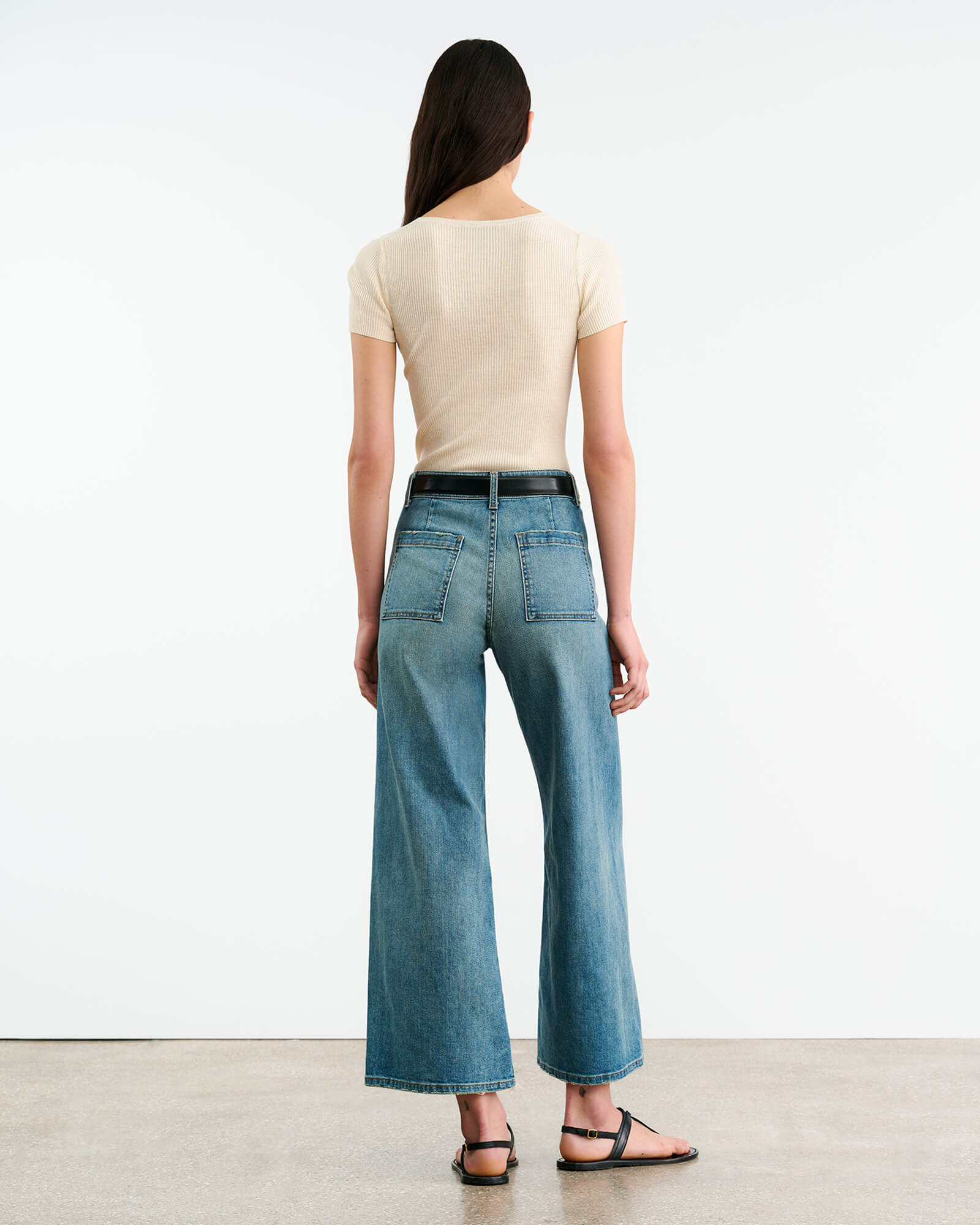 FRANCENE SILK KNIT SWEATER - 5