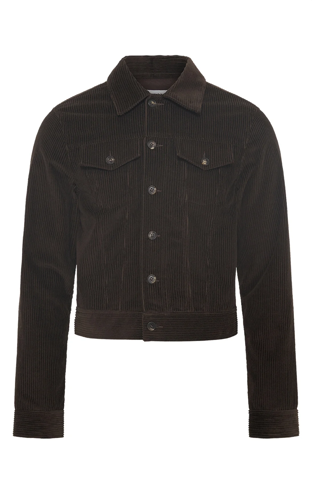 Barry Trucker in Chocolate Cashmere Corduroy - 1
