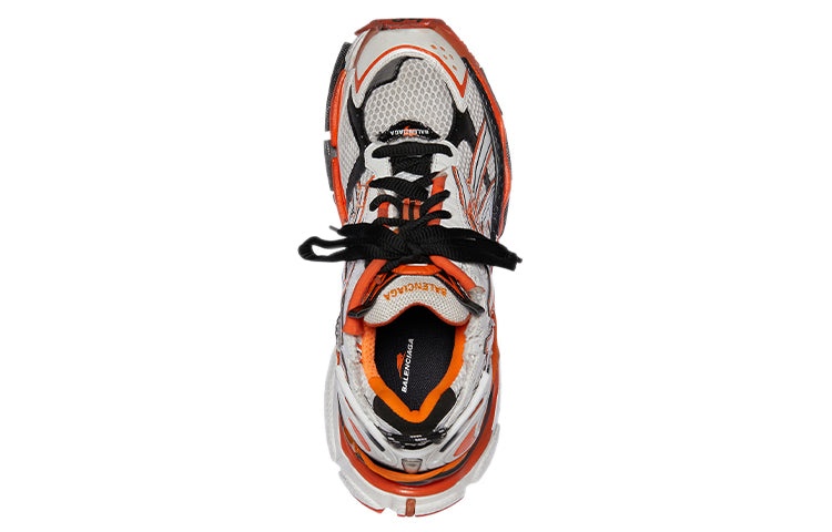 (WMNS) Balenciaga Runner 'White Orange' 677402W3RB79051 - 4
