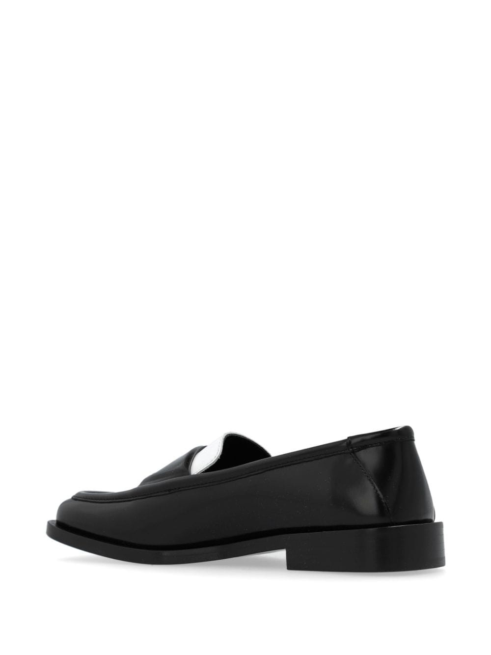 Amanda two-tone leather loafers - 3