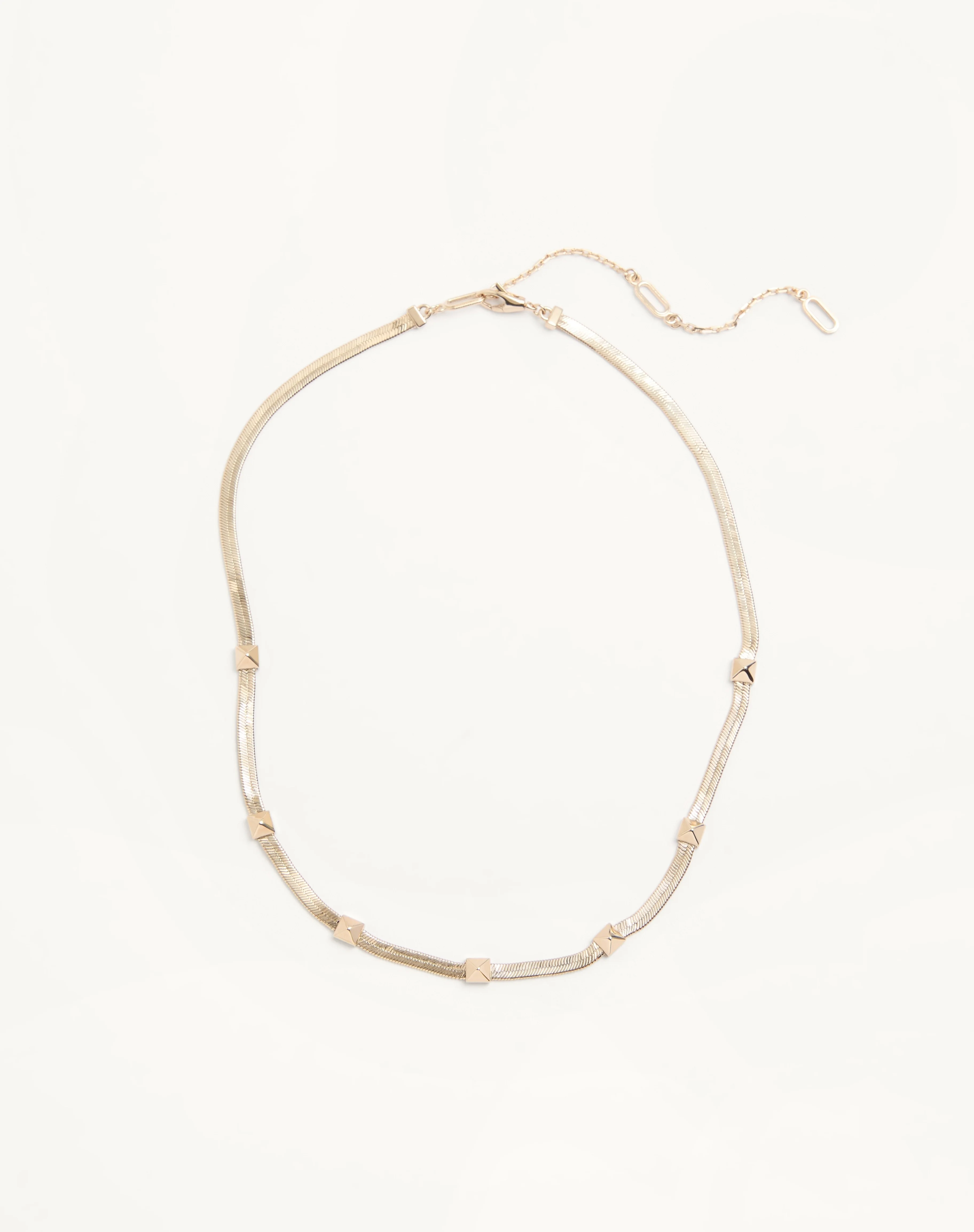 VALENTINO ROCKSTUD METAL NECKLACE - 1