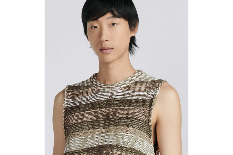 CD Diamond Sleeveless Sweater 7