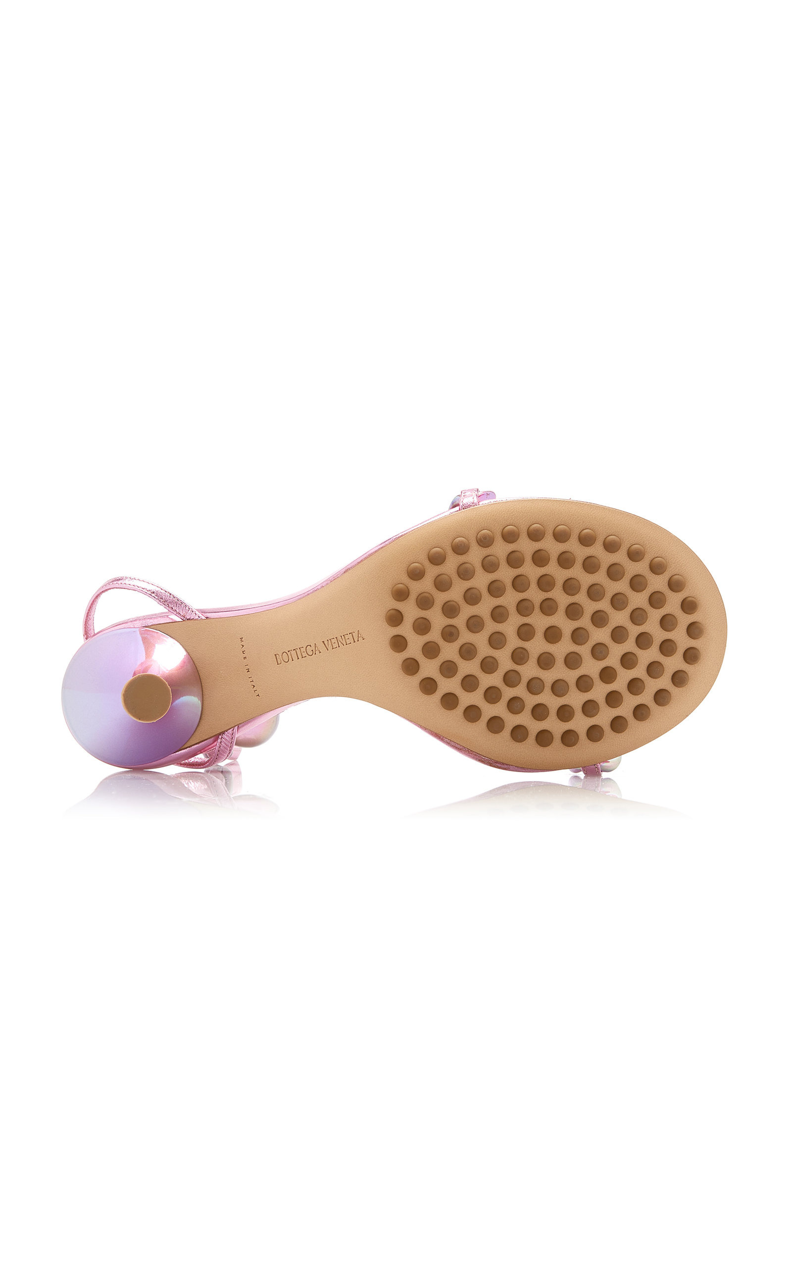Dot Lounge Metallized Sandals pink - 9