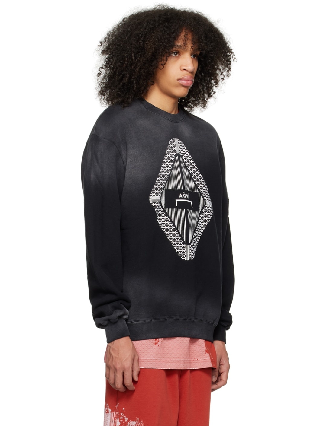 Black Gradient Sweatshirt - 2