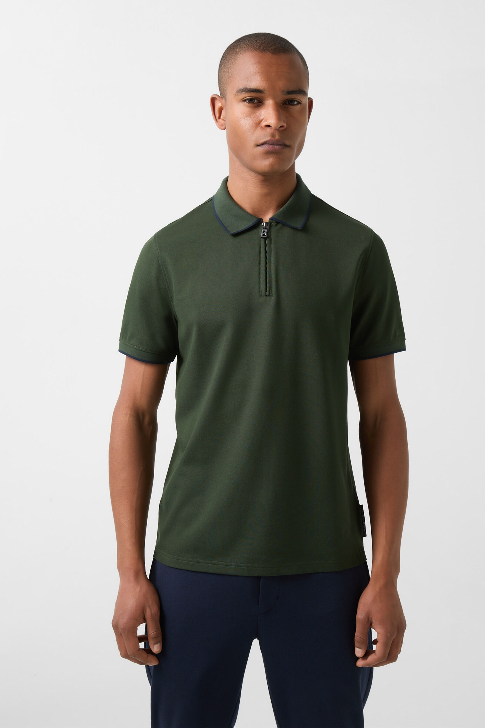 Timo Polo shirt in Olive green - 2