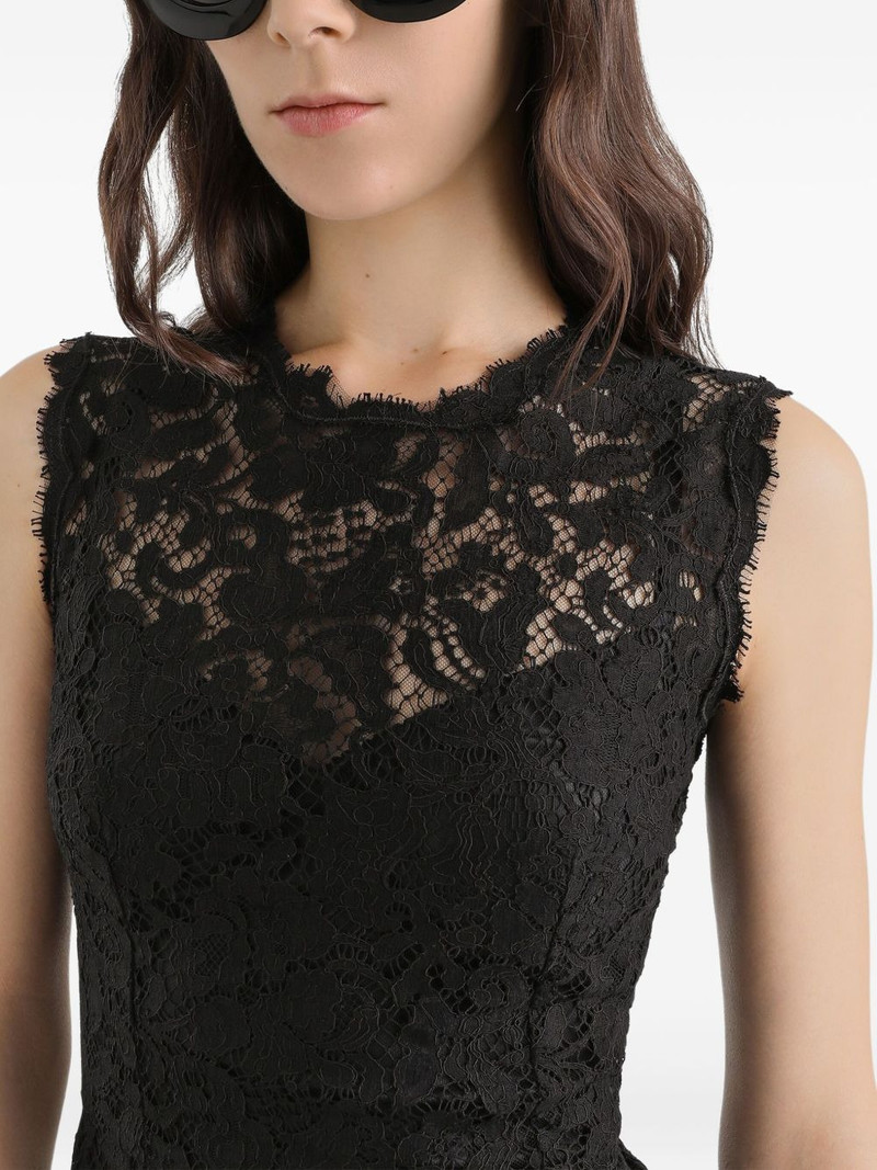 lace sleeveless midi dress 5