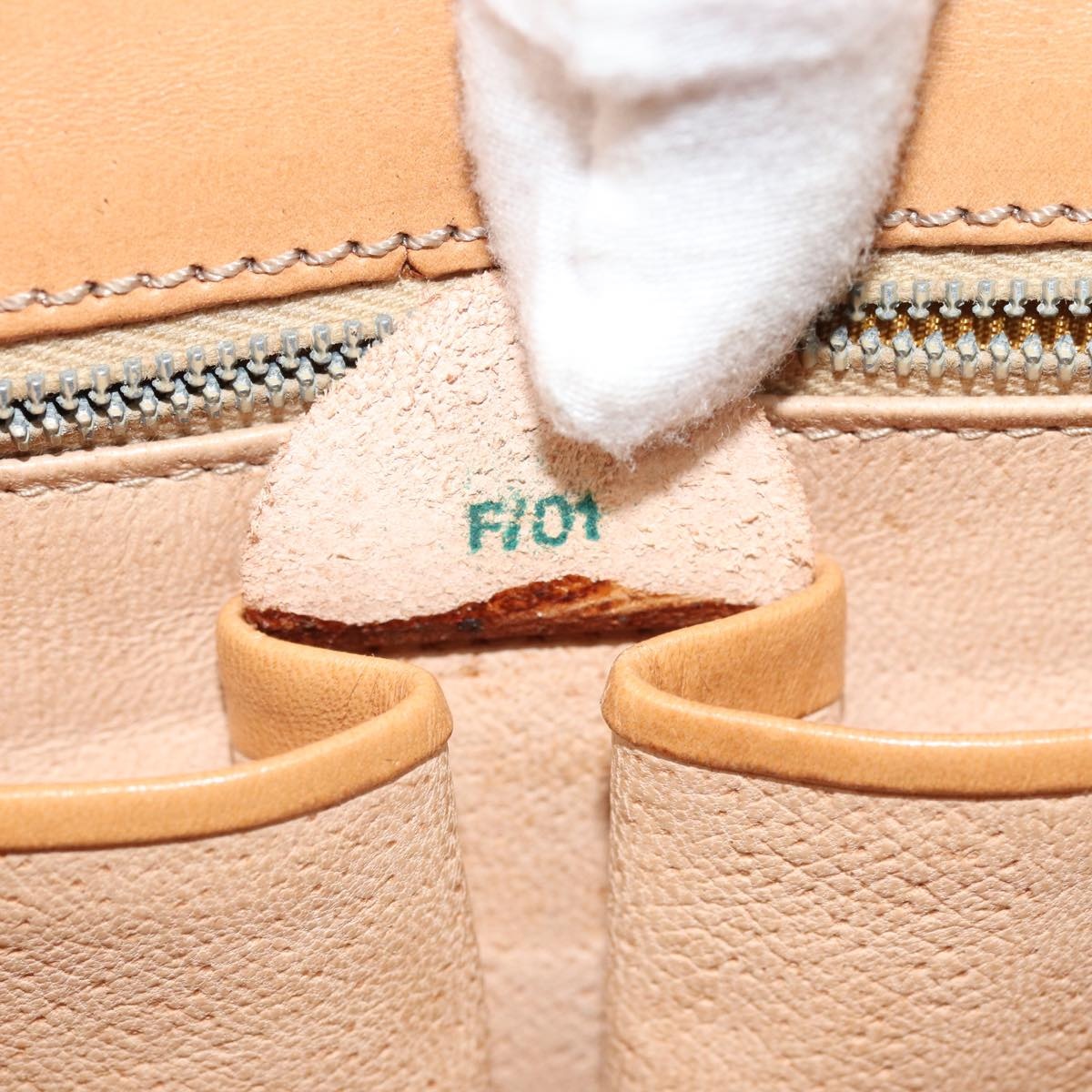 CELINE Macadam Canvas Hand Bag Pvc Leather Brown - 12