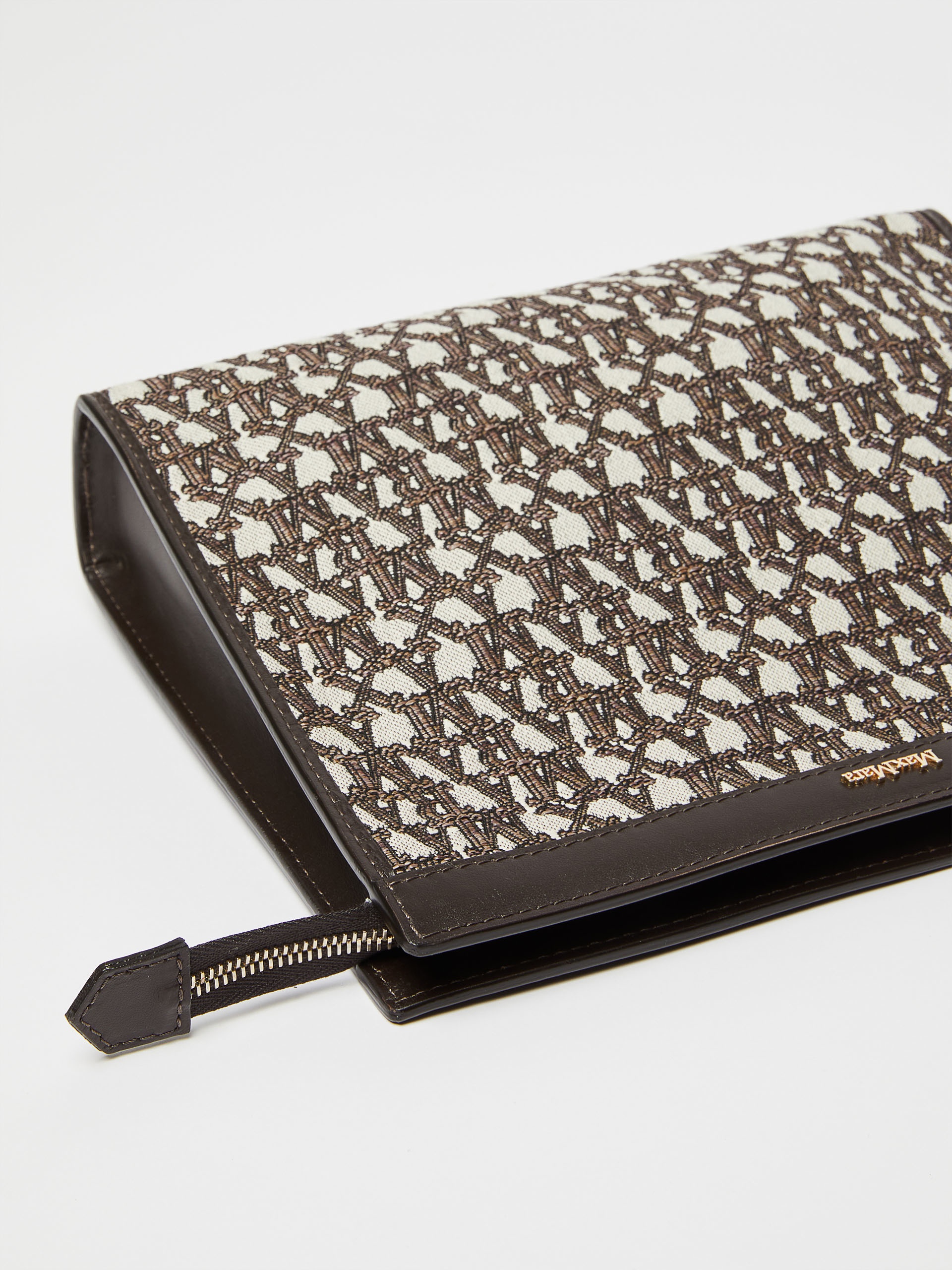 CLUTCHY Jacquard fabric clutch - 5