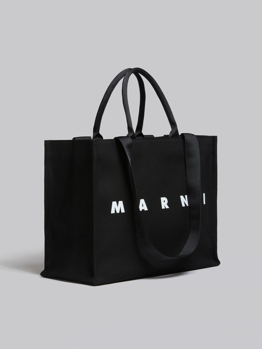 BEY TOTE BAG IN CANVAS WITH LOGO PRINT - 5