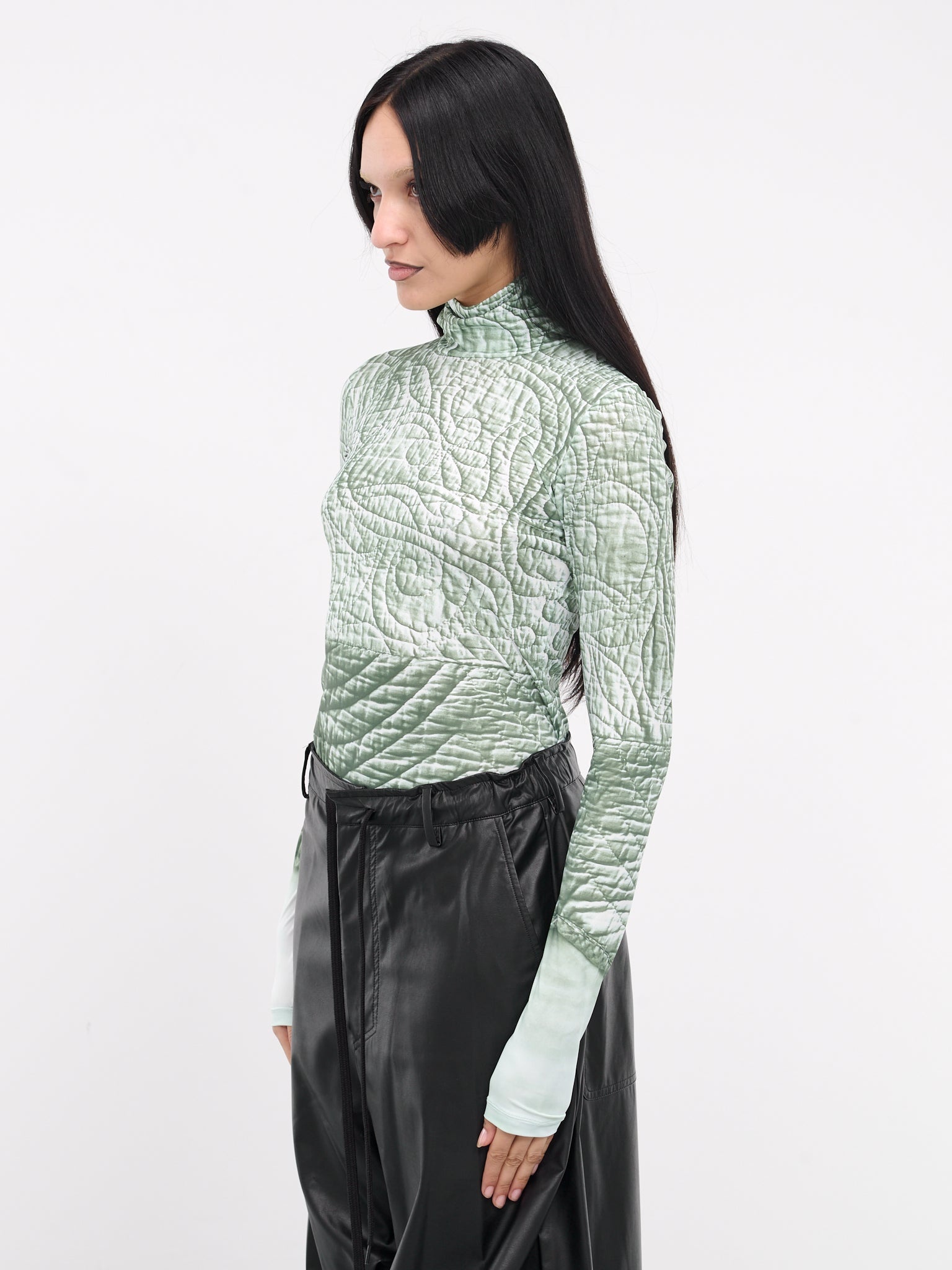 Trompe L'oeil Print Top - 2