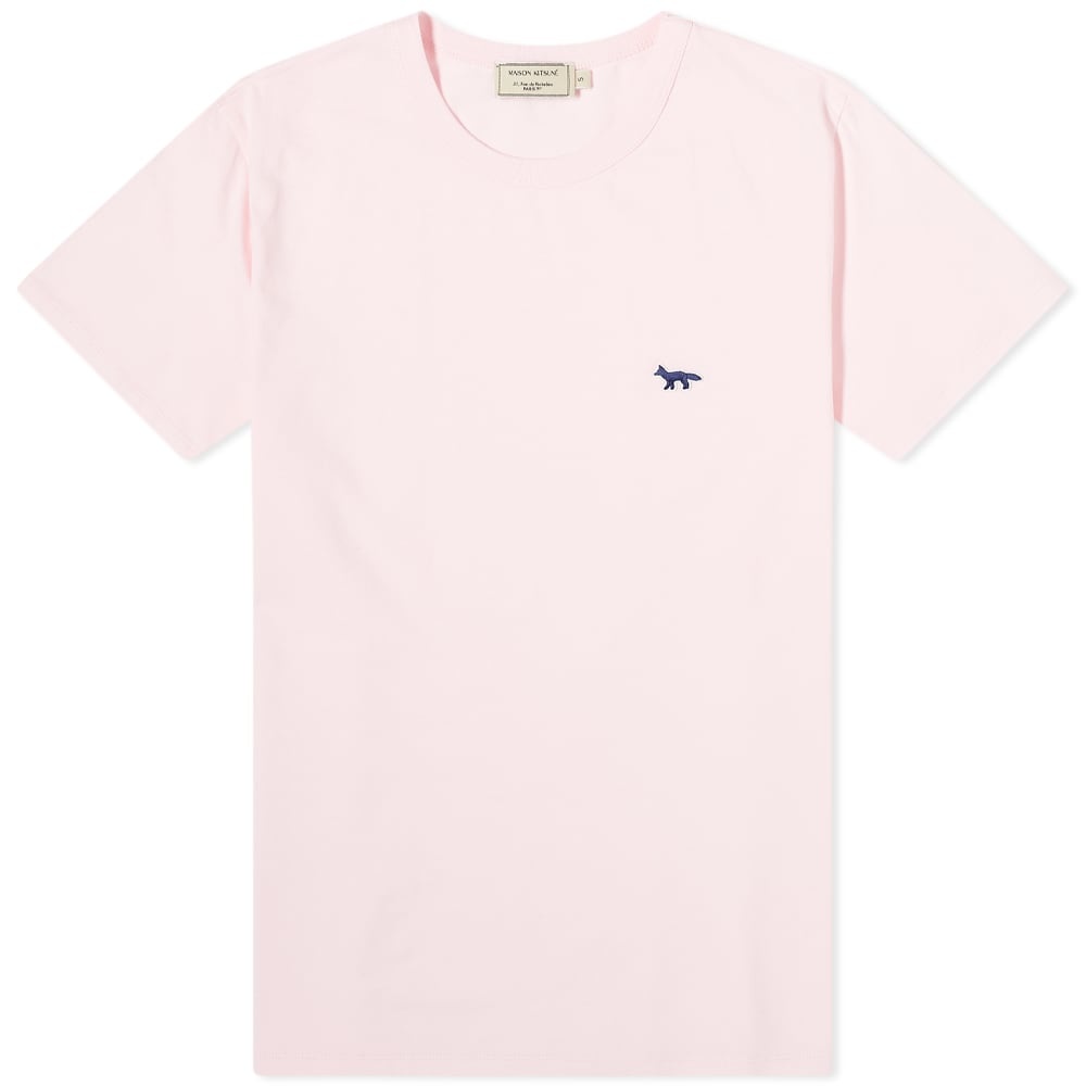 Maison Kitsuné Navy Fox Patch Classic Tee - 1