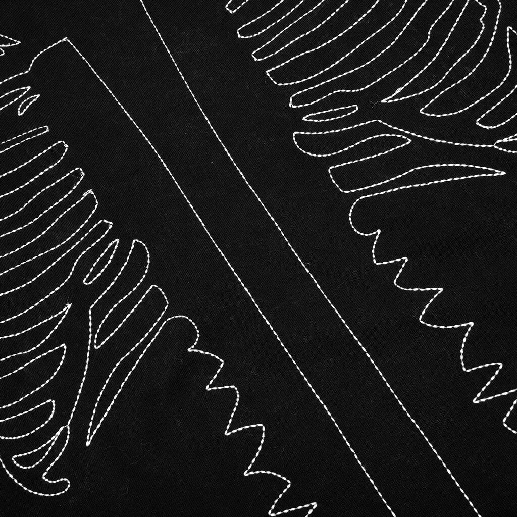VANSON BONES WAFFLE T-SHIRT - BLACK - 3