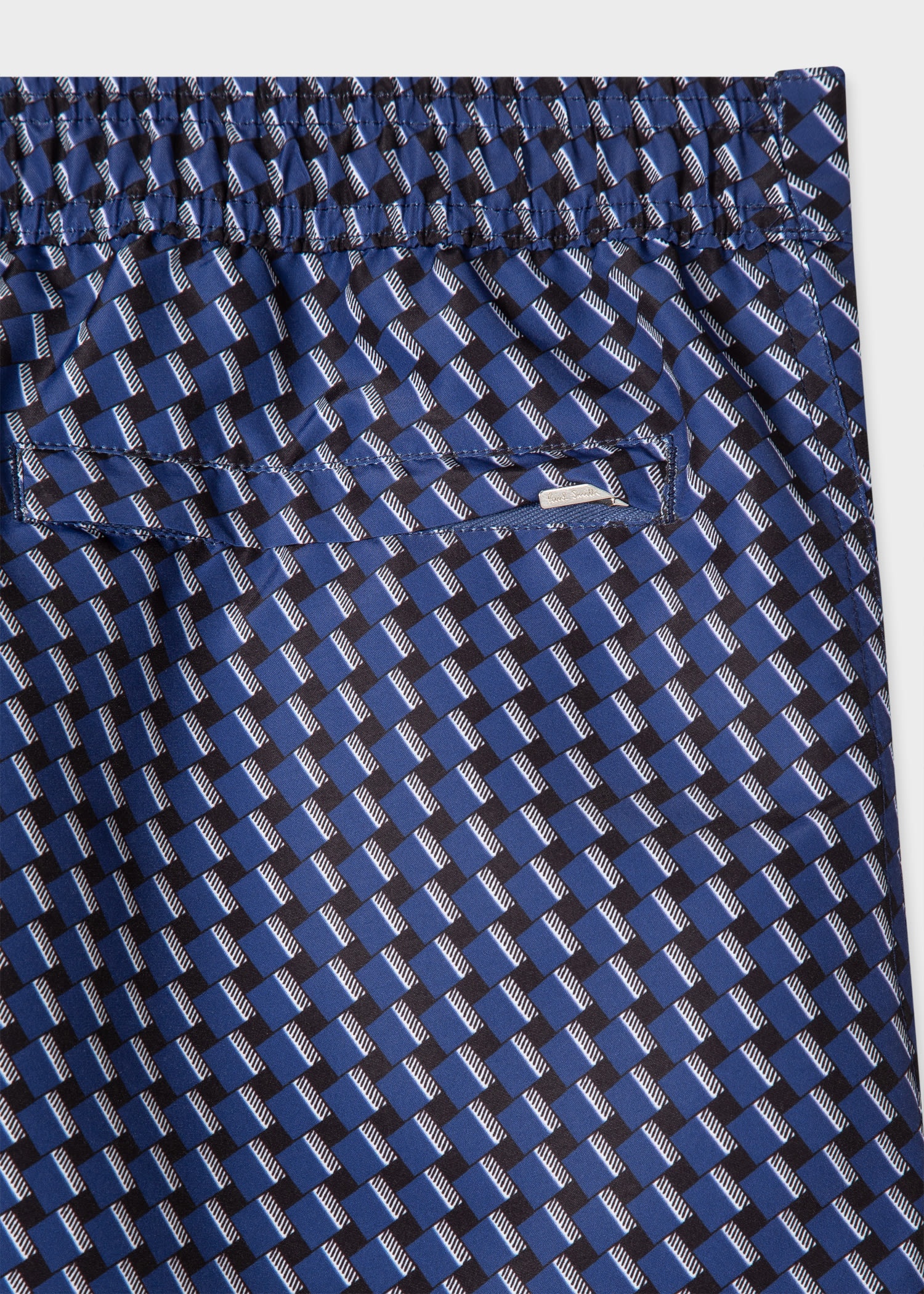 'Cube Geo' Print Swim Shorts - 5