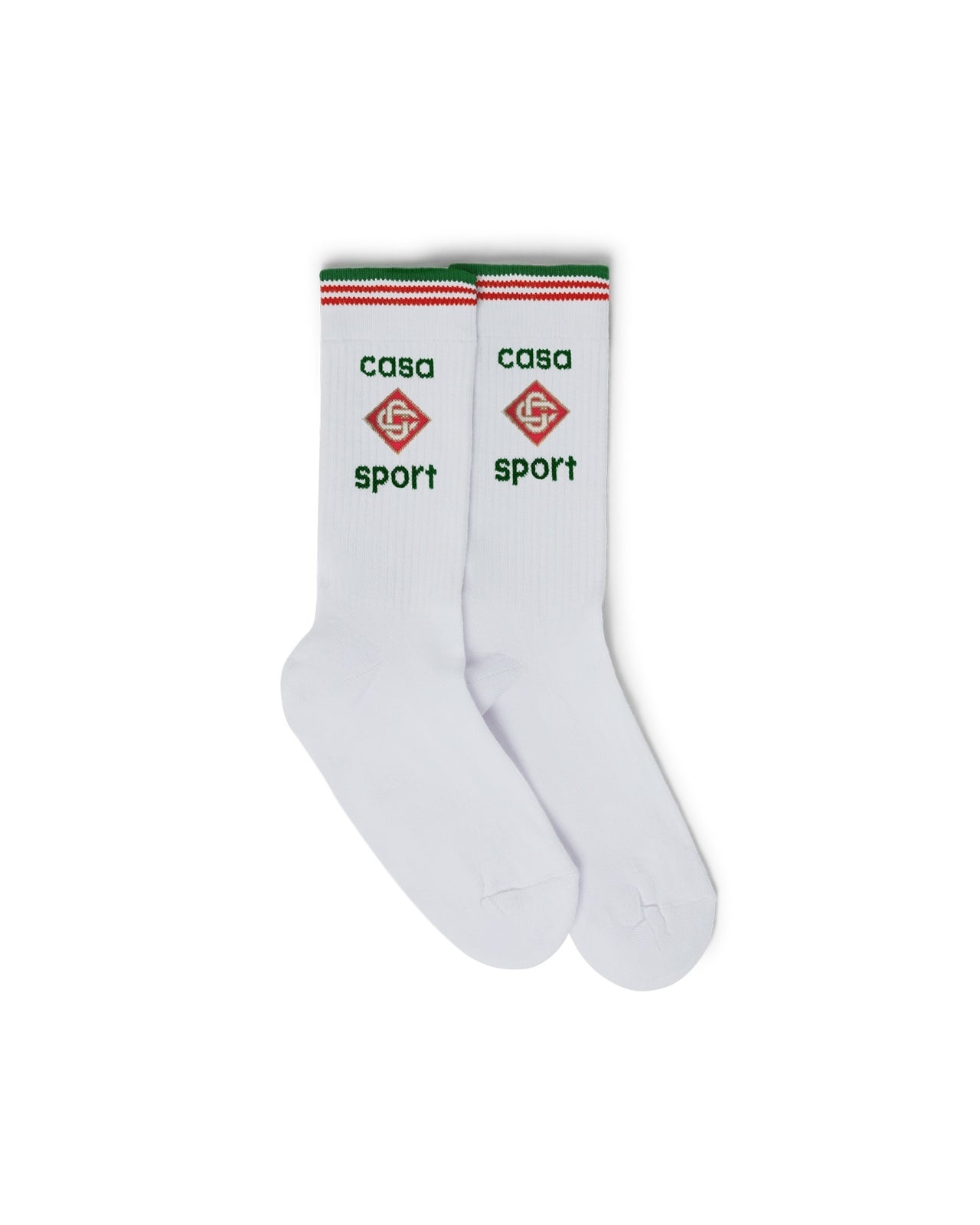 Casa Sport Logo Ribbed Sock | Casablanca Paris - 1