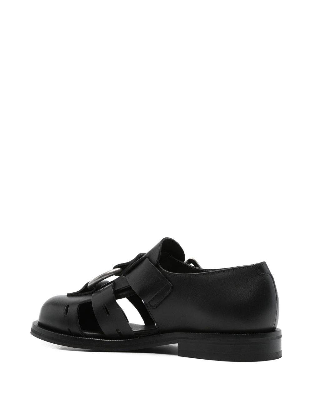 Bondage Belt leather sandals - 3