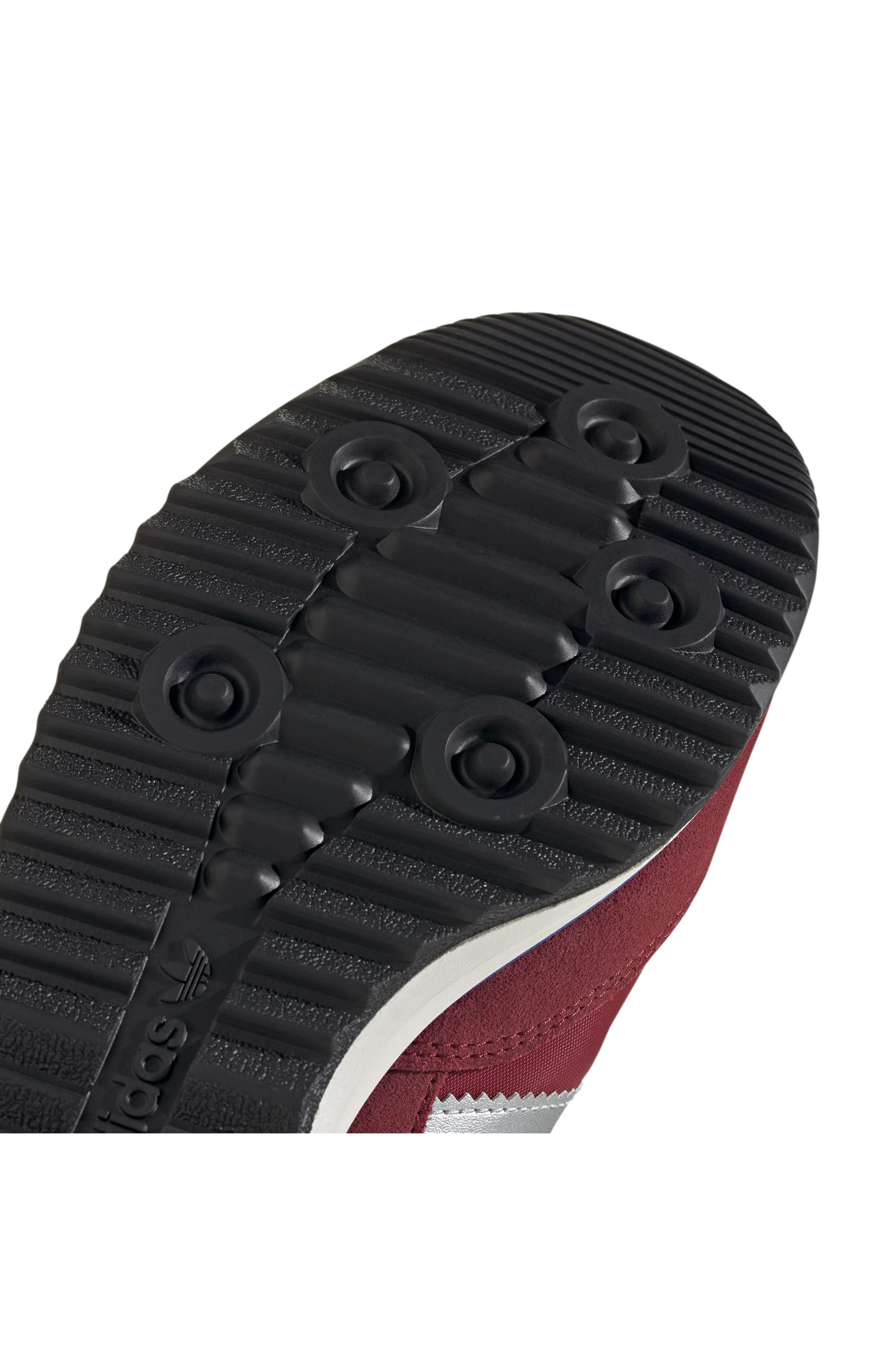 adidas Gender Inclusive SL 72 RS Sneaker in Maroon/Silver Met/Off White at Nordstrom - 9