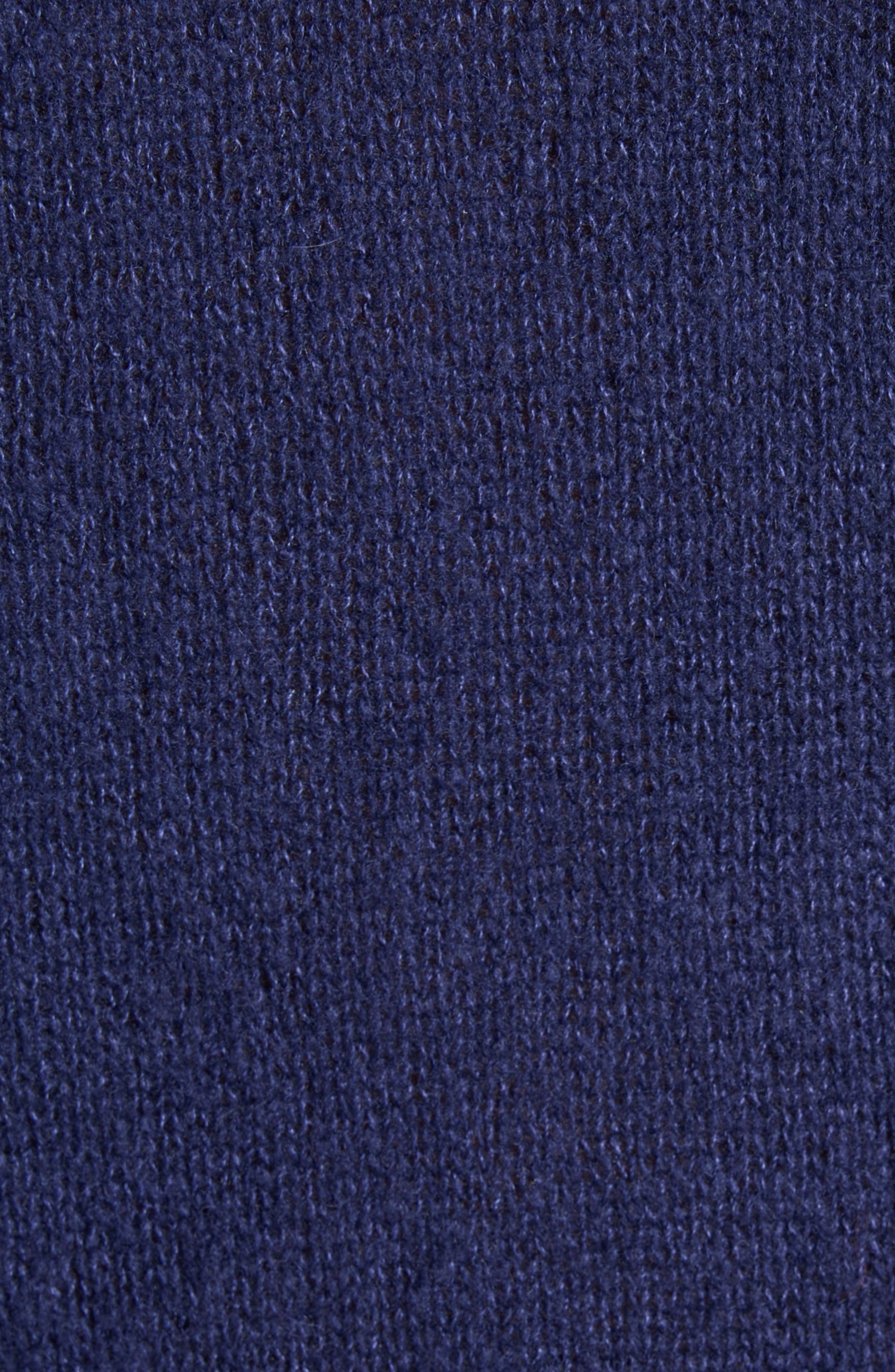 TOM FORD Johnny Collar Cashmere Sweater in Hb905 Bright Navy at Nordstrom - 6