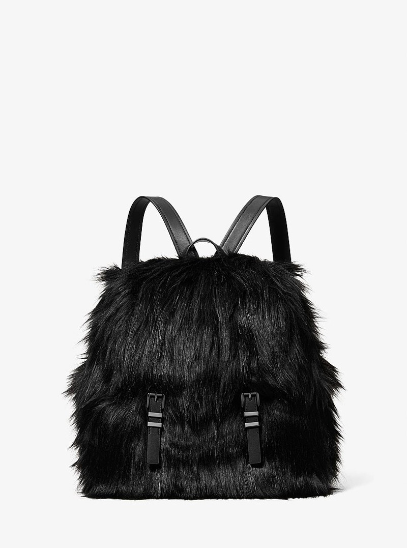 Quinn Medium Faux Fur Backpack 1