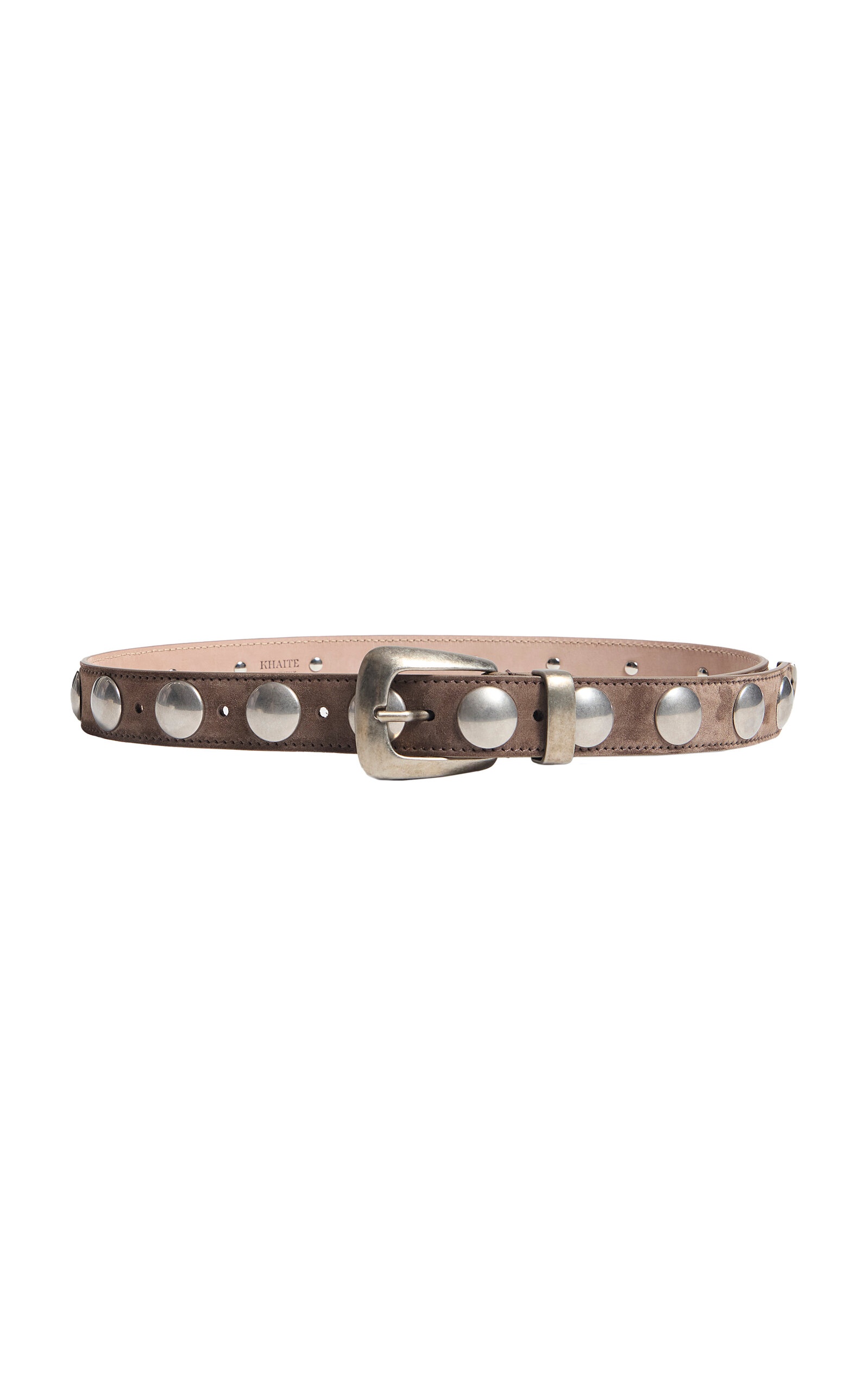 Benny Studded Suede Belt brown - 1