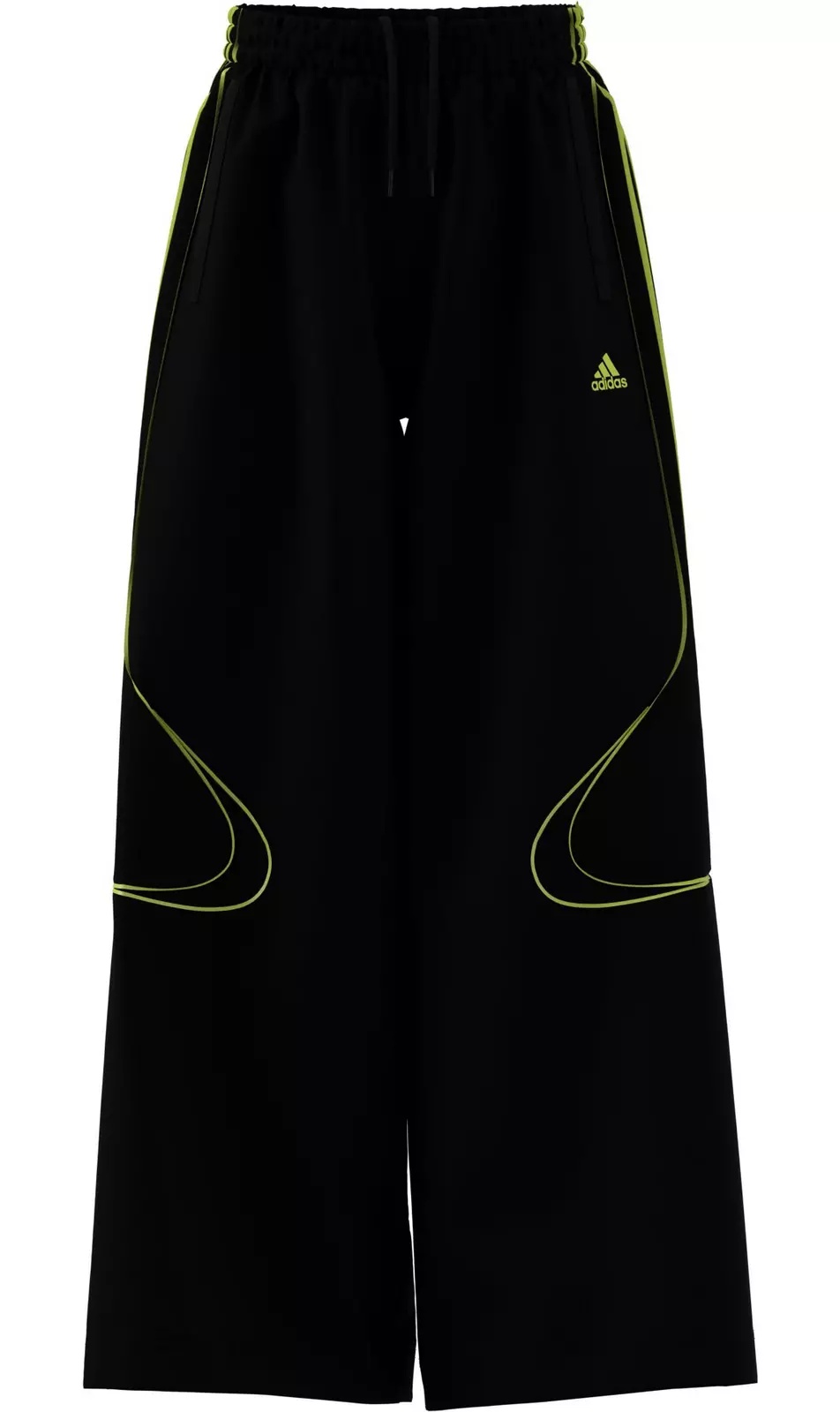 Women's Teamgeist Adicolor Oversized Woven Track Pants - 3