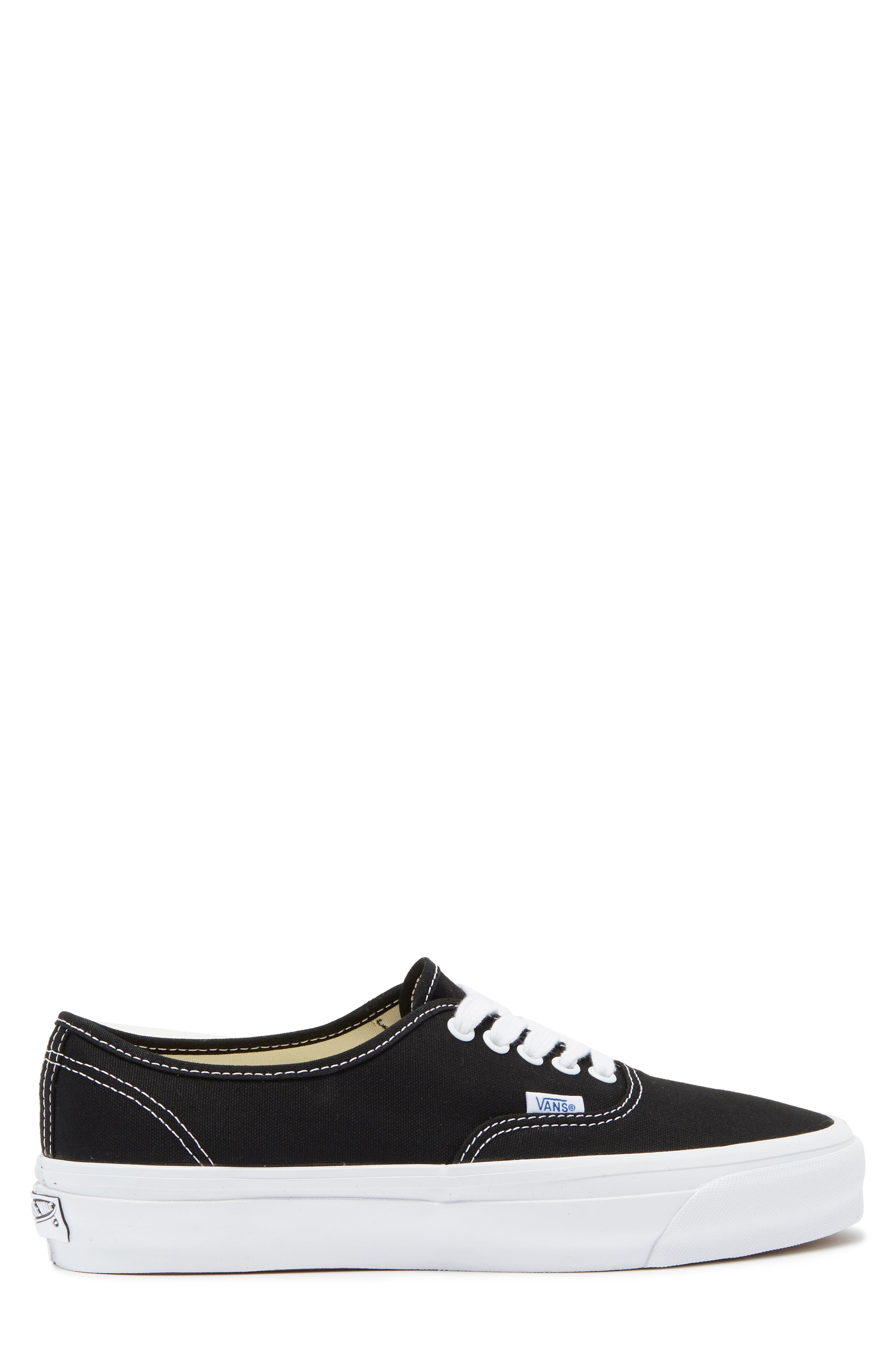 Vans Premium Authentic Reissue Sneaker in Lx Black/White at Nordstrom - 3