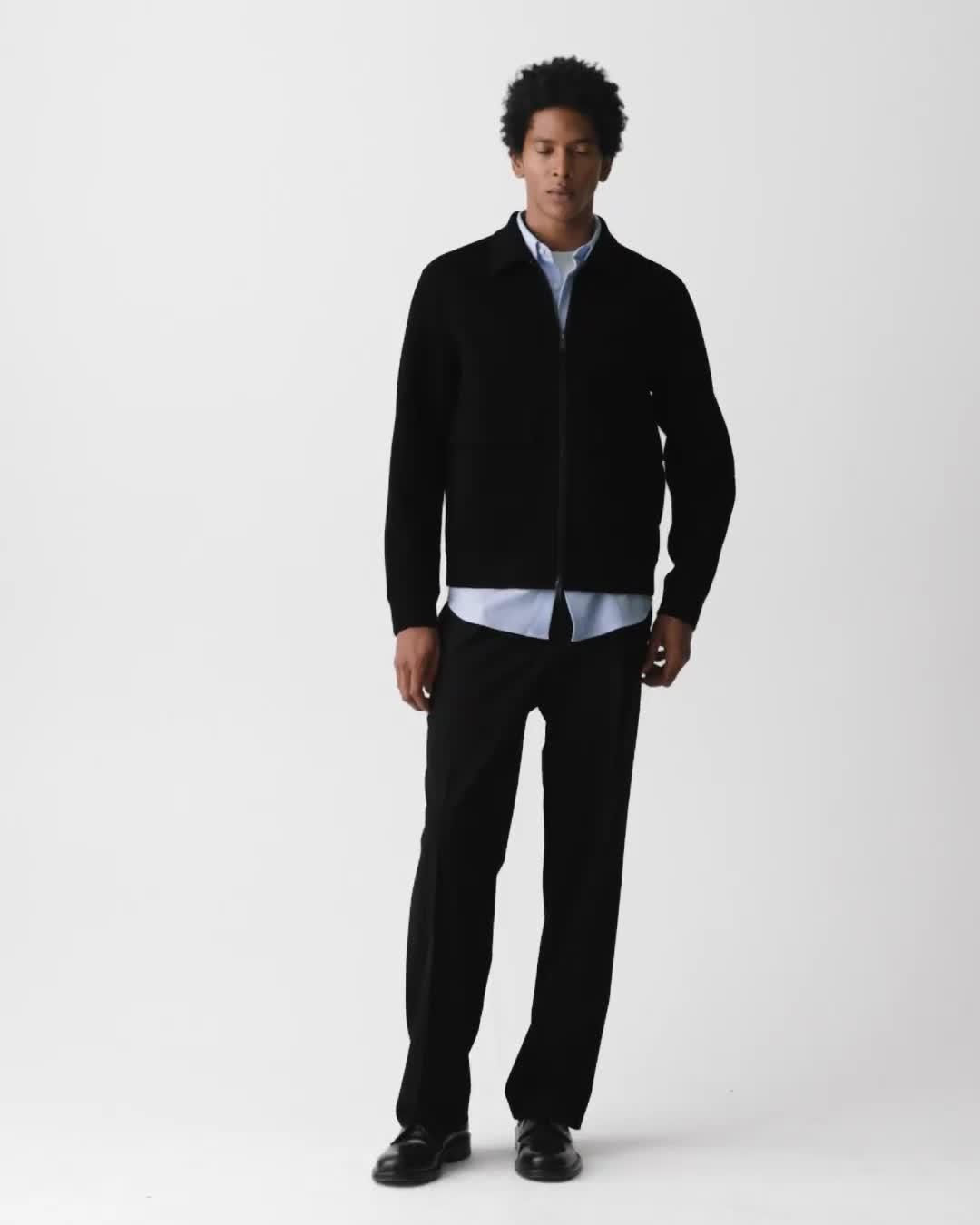 Sean Jacket in Double-Face Wool-Cashmere - 7