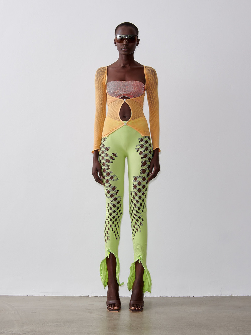 POSTER GIRL LIVIA TOP PAPAYA outlook