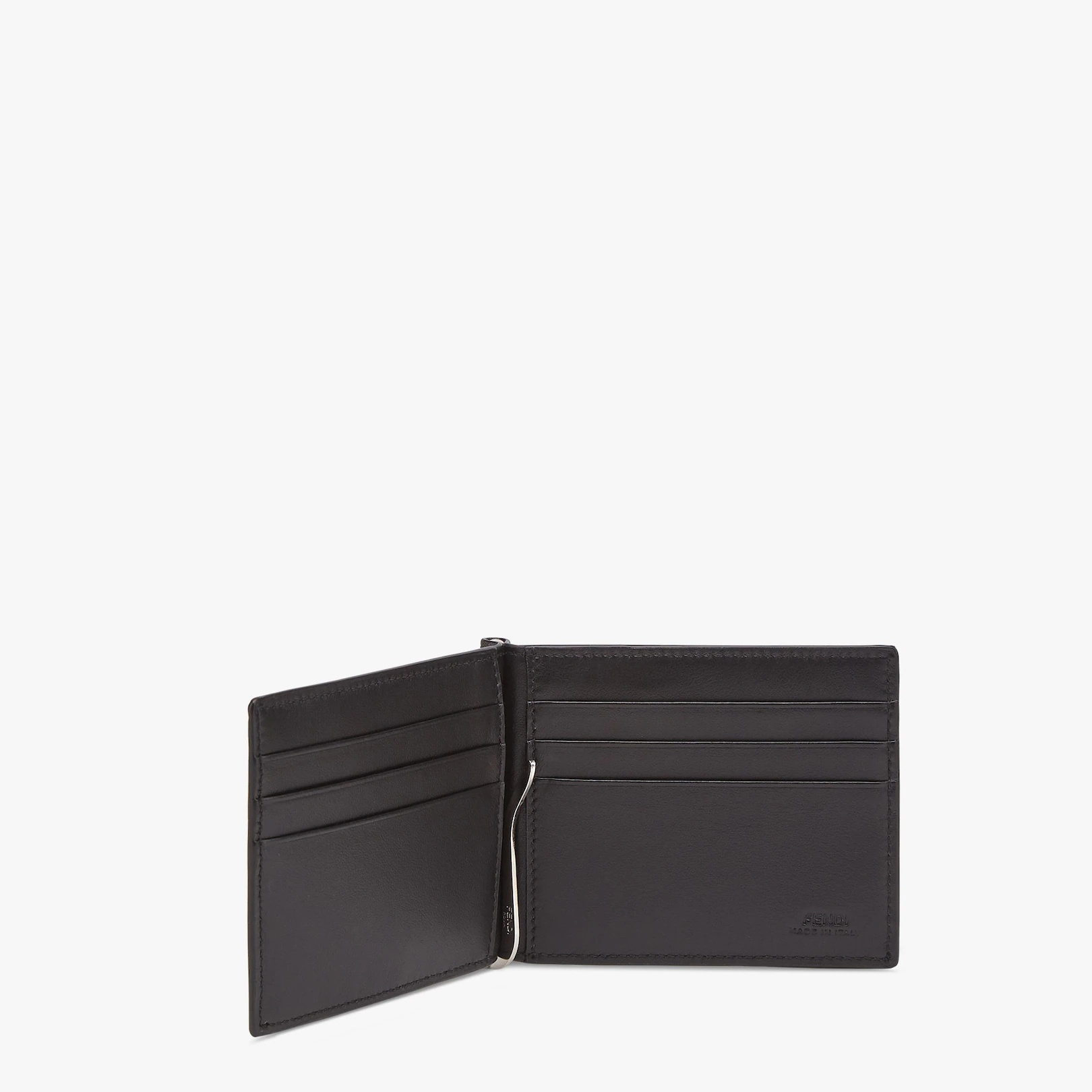 Gray fabric bill clip - 3