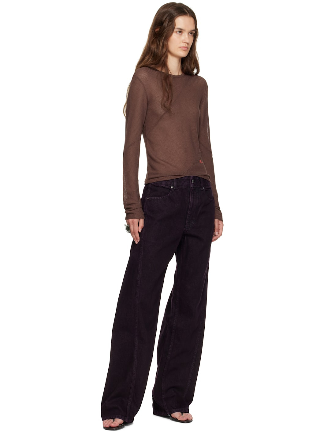 Purple Bend Jeans - 4