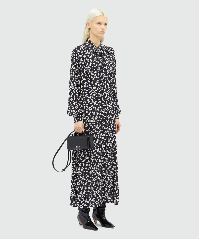 Viscose print shirt dress 4