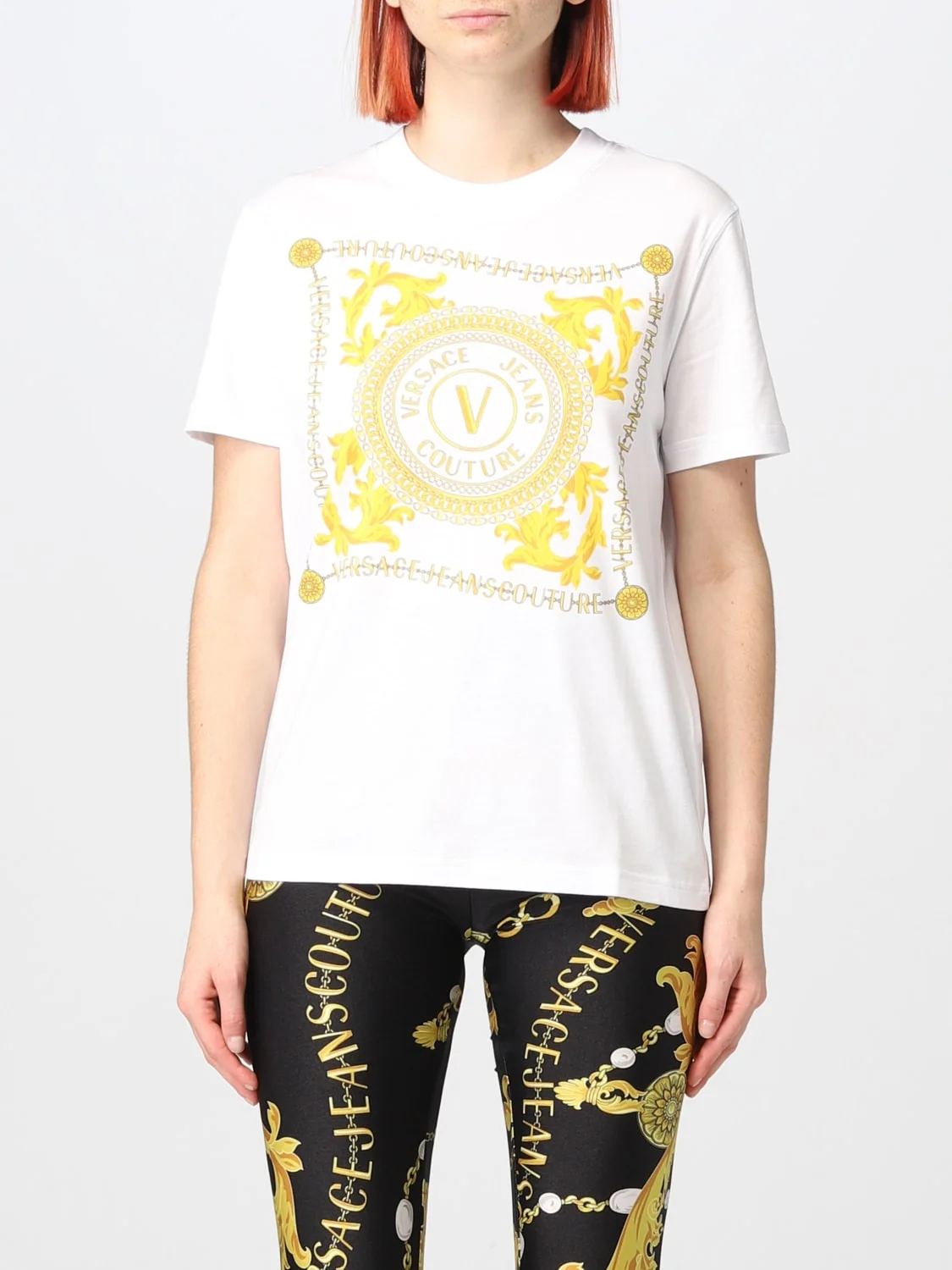 Versace Jeans Couture cotton t-shirt - 1