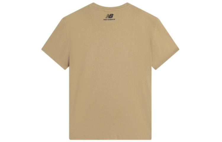 New Balance Casual Logo T-Shirt 'Brown' AMT22396-INC - 2