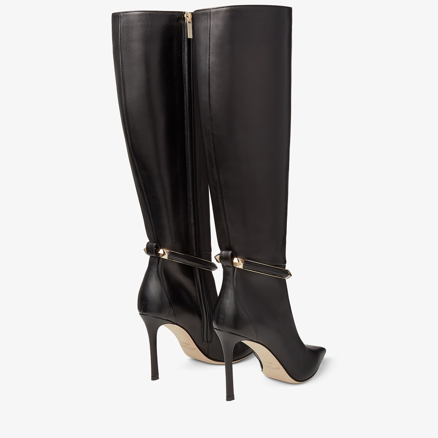 Dreece Knee Boot 95
Black Nappa Leather Knee Boots - 5