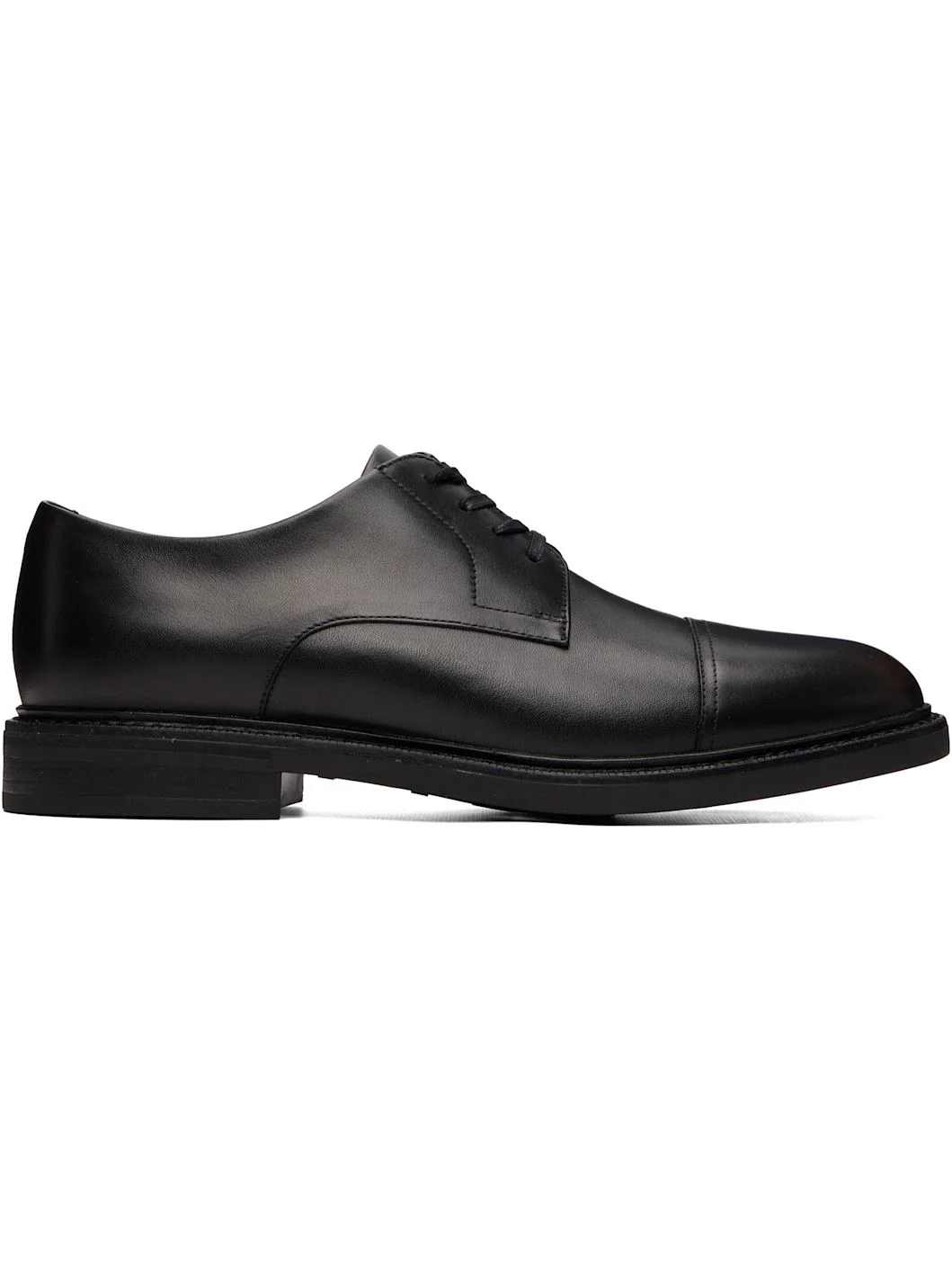 Black Asher Captoe Derbys - 1