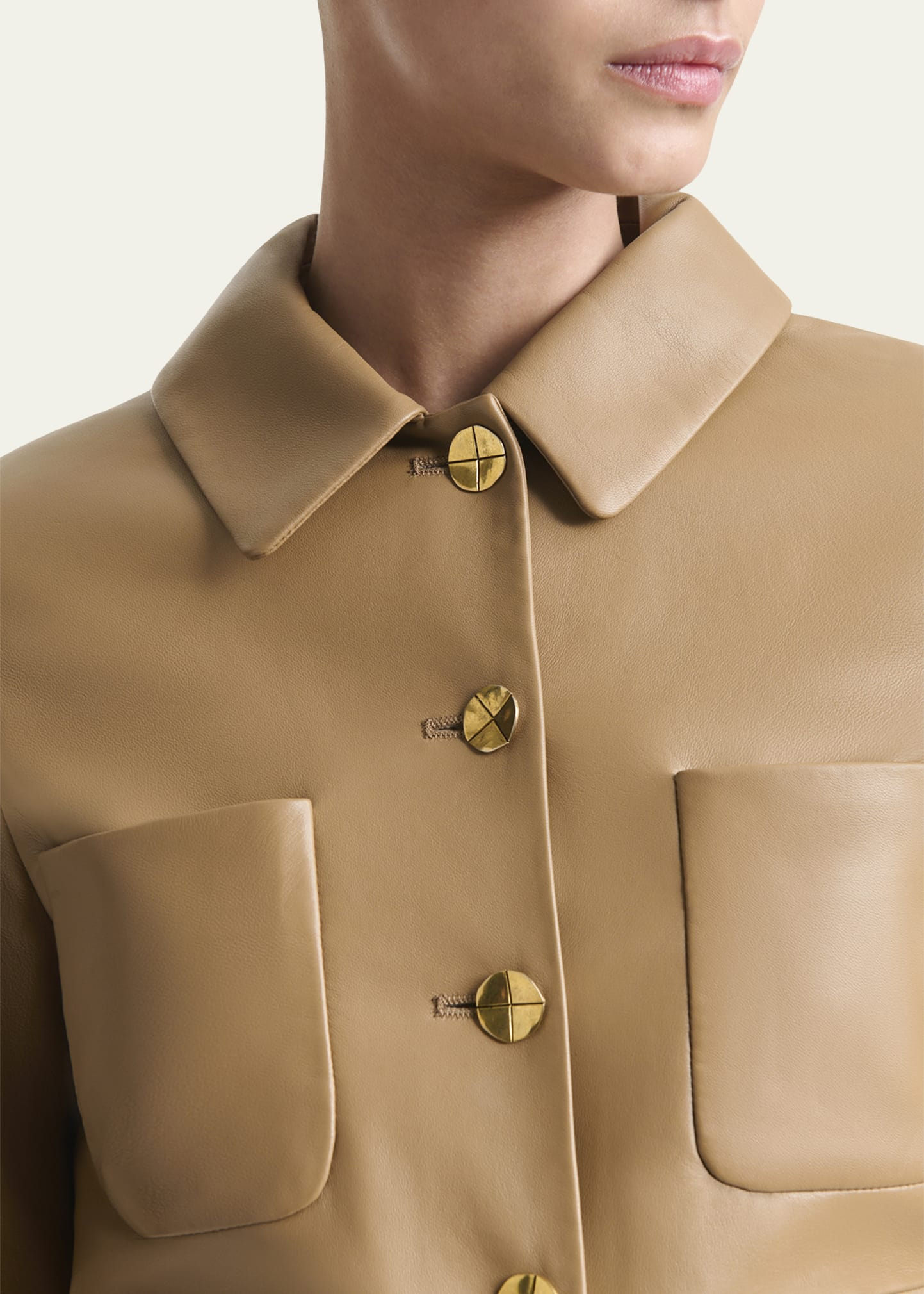 Astley Leather Jacket - 5
