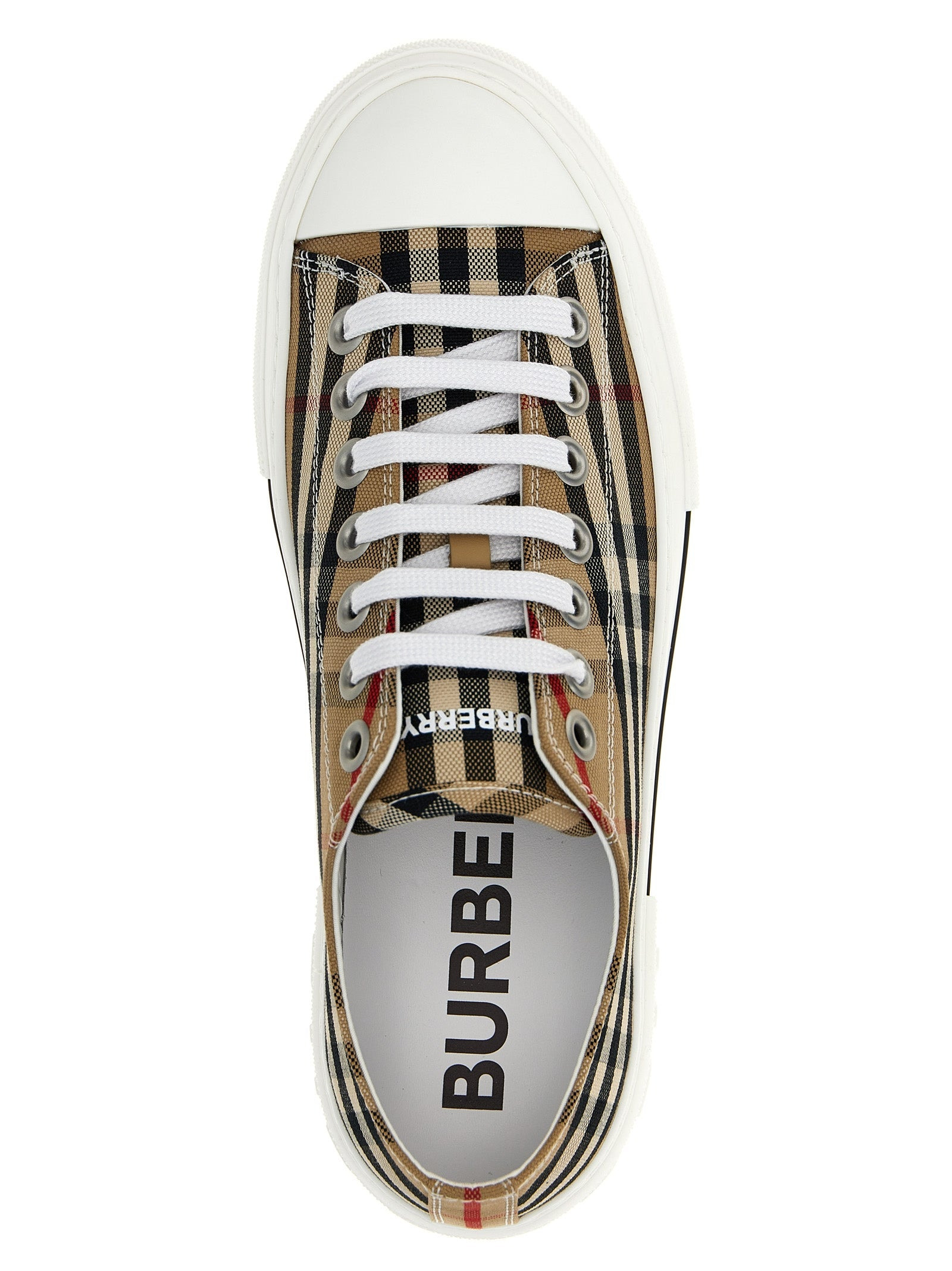Burberry Men Check Sneakers - 4