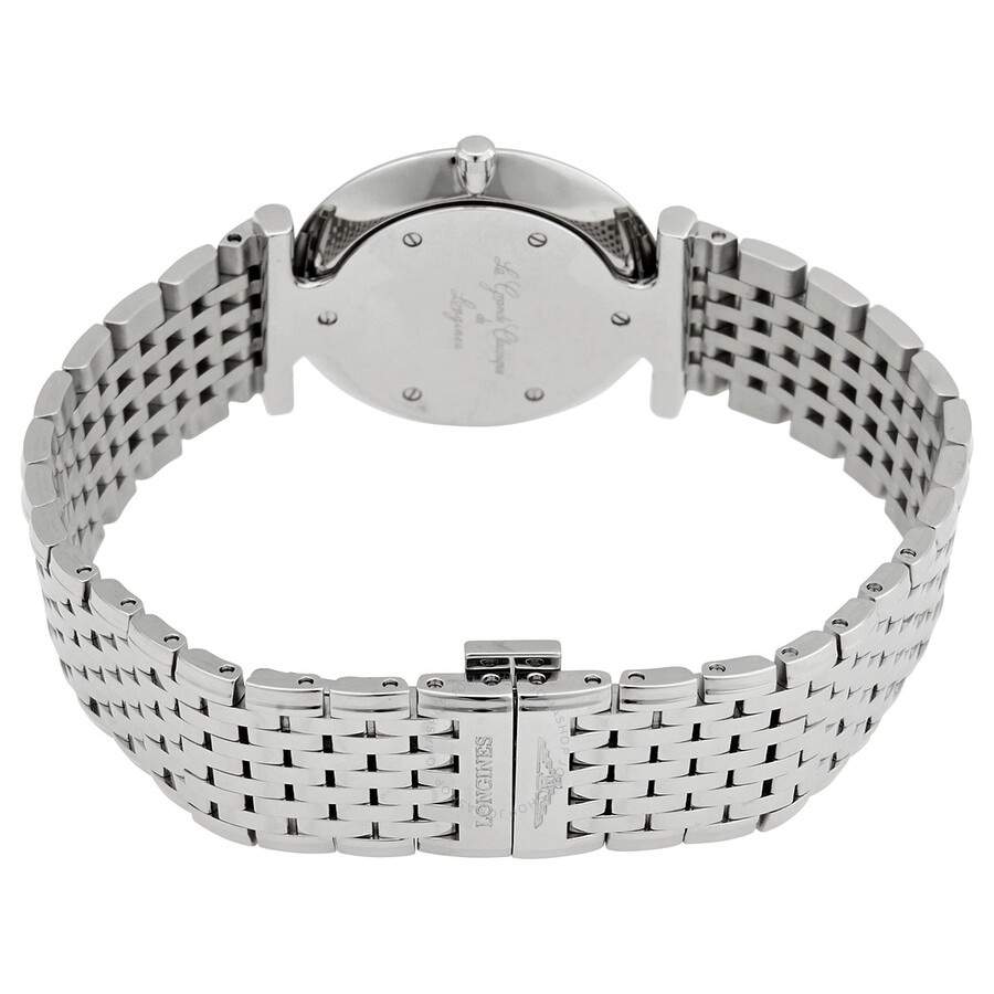 Longines La Grande Quartz White Dial Ladies Watch L4.512.4.05.6 - 3