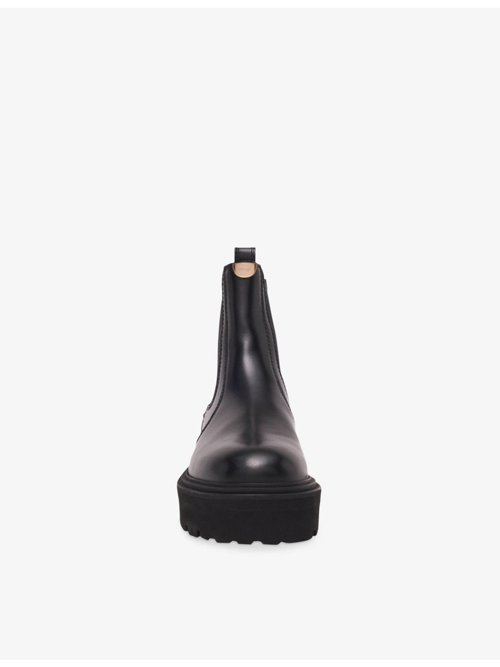 Branded Leather Chelsea Boots - 5