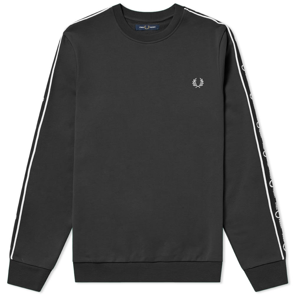 Fred Perry Authentic Taped Shoulder Crew Sweat - 1