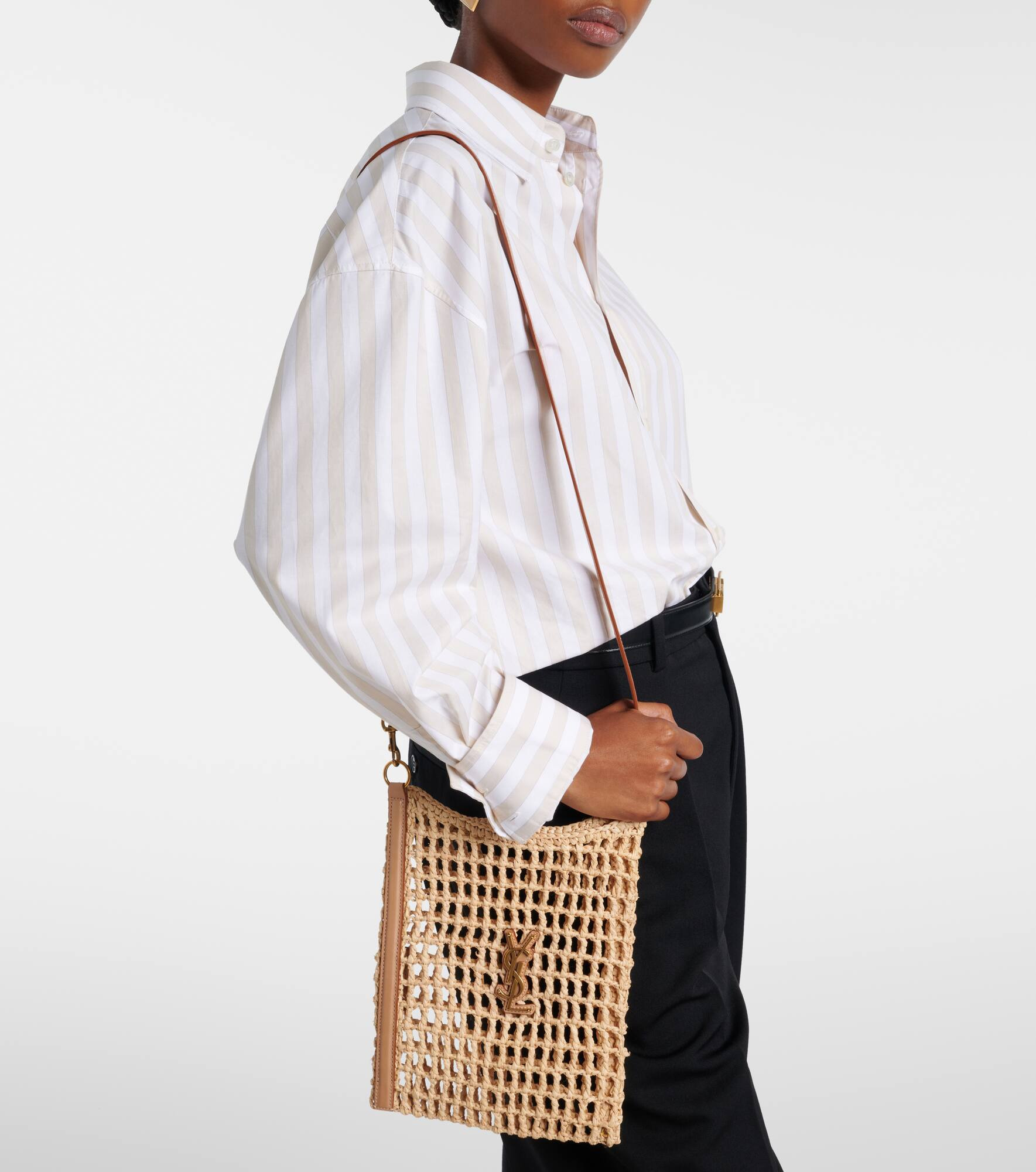 Oxalis Mini raffia shoulder bag - 2