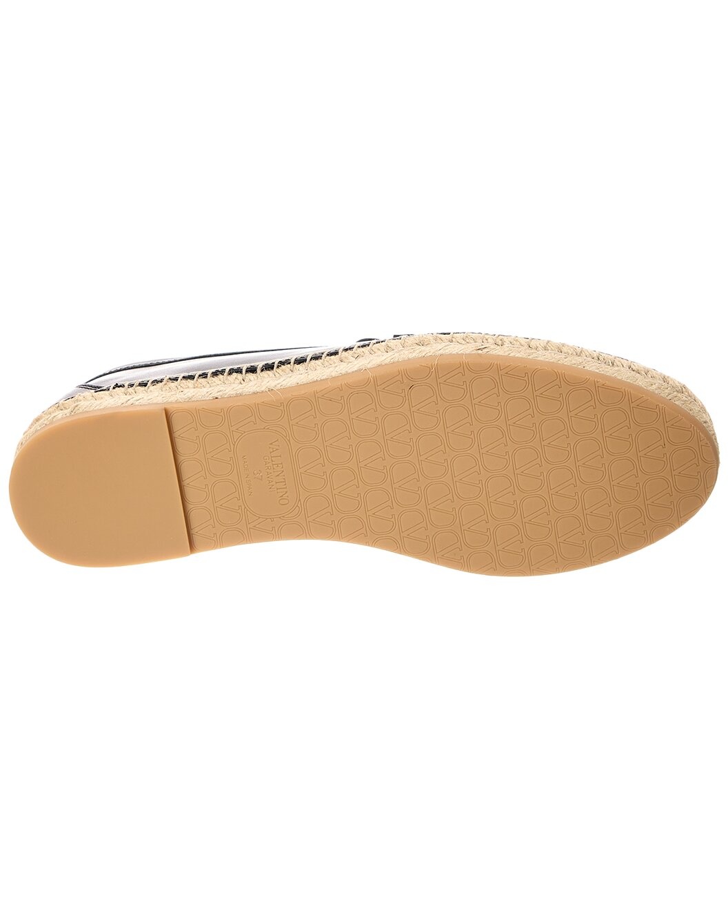 Valentino VLogo Signature Leather Espadrille - 4