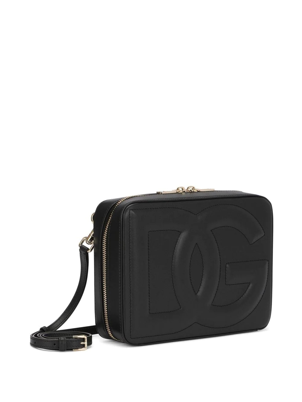 embossed-logo crossbody bag - 3