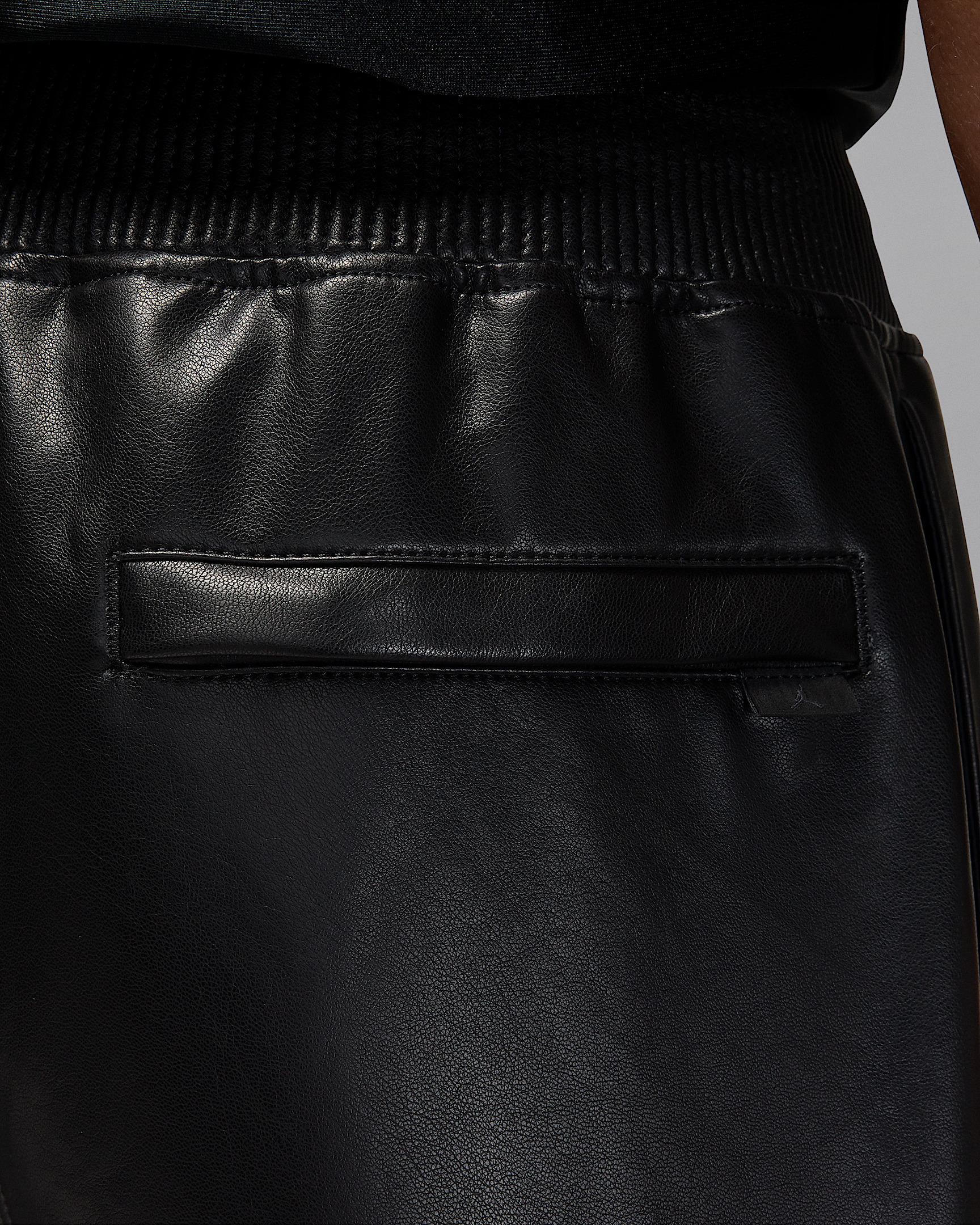 Air Jordan Men's Faux Leather Shorts - 7