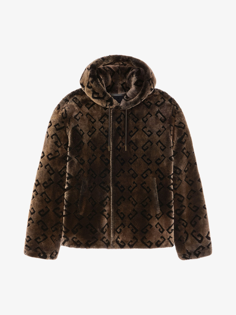 JACKET IN SHEARLING WITH MONOGRAM 72 1