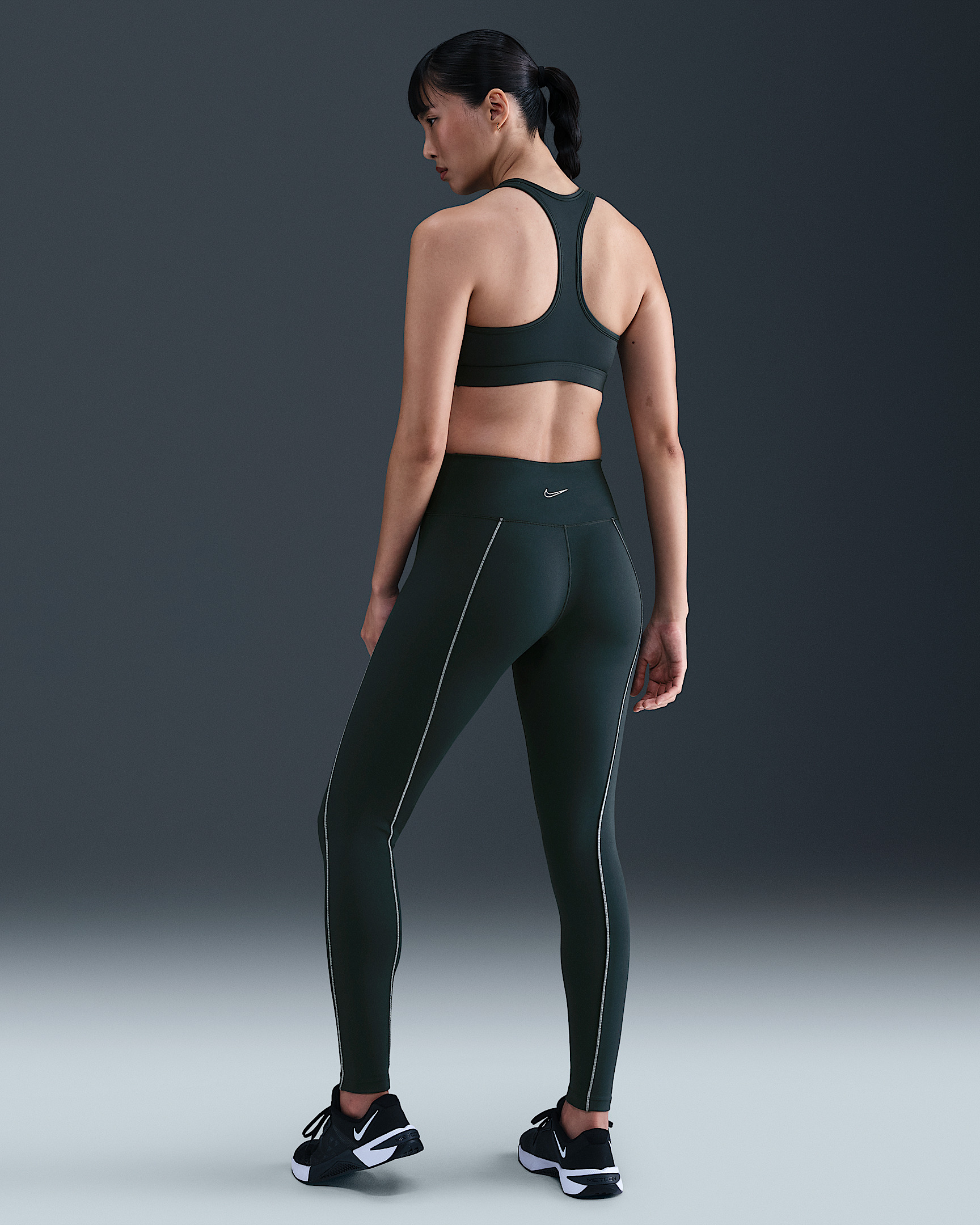 Nike One Women's High-Waisted Full-Length Leggings - 4