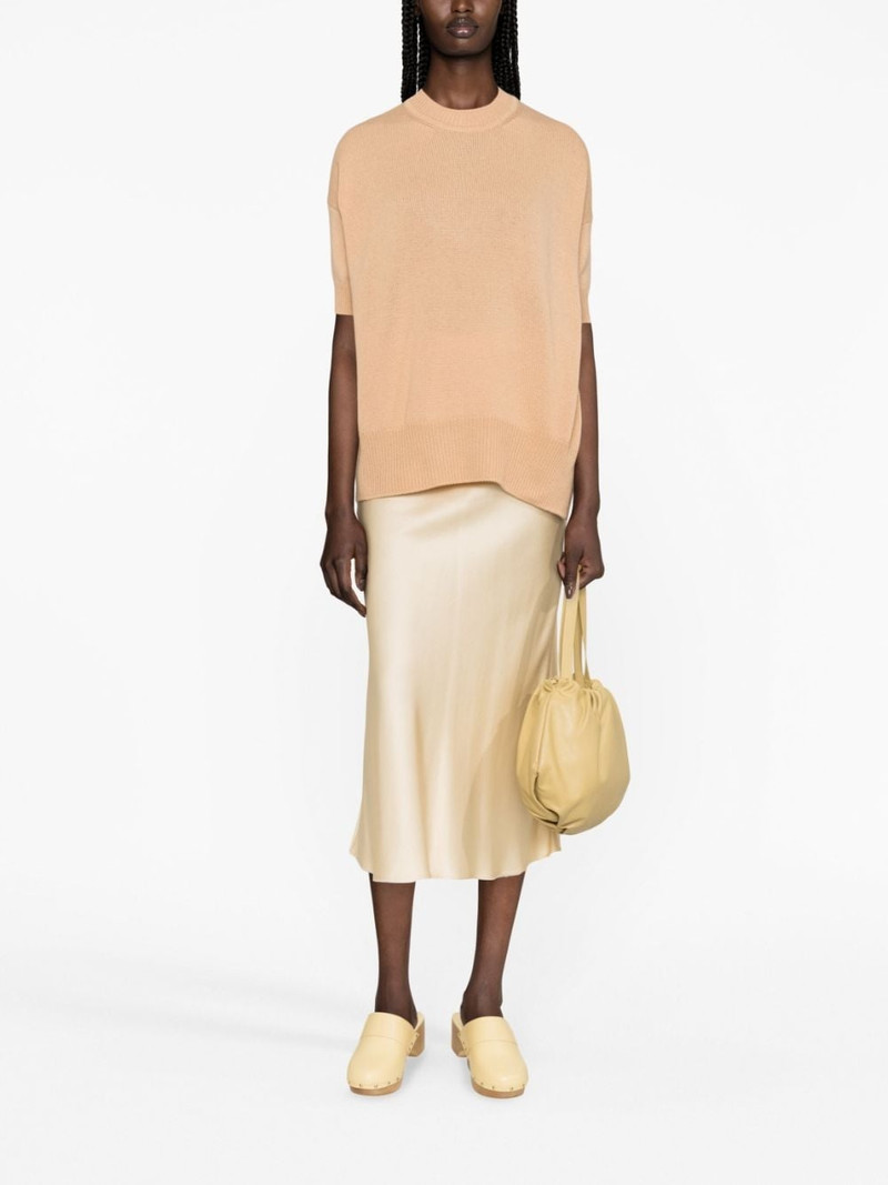 Jil Sander knitted cashmere top outlook