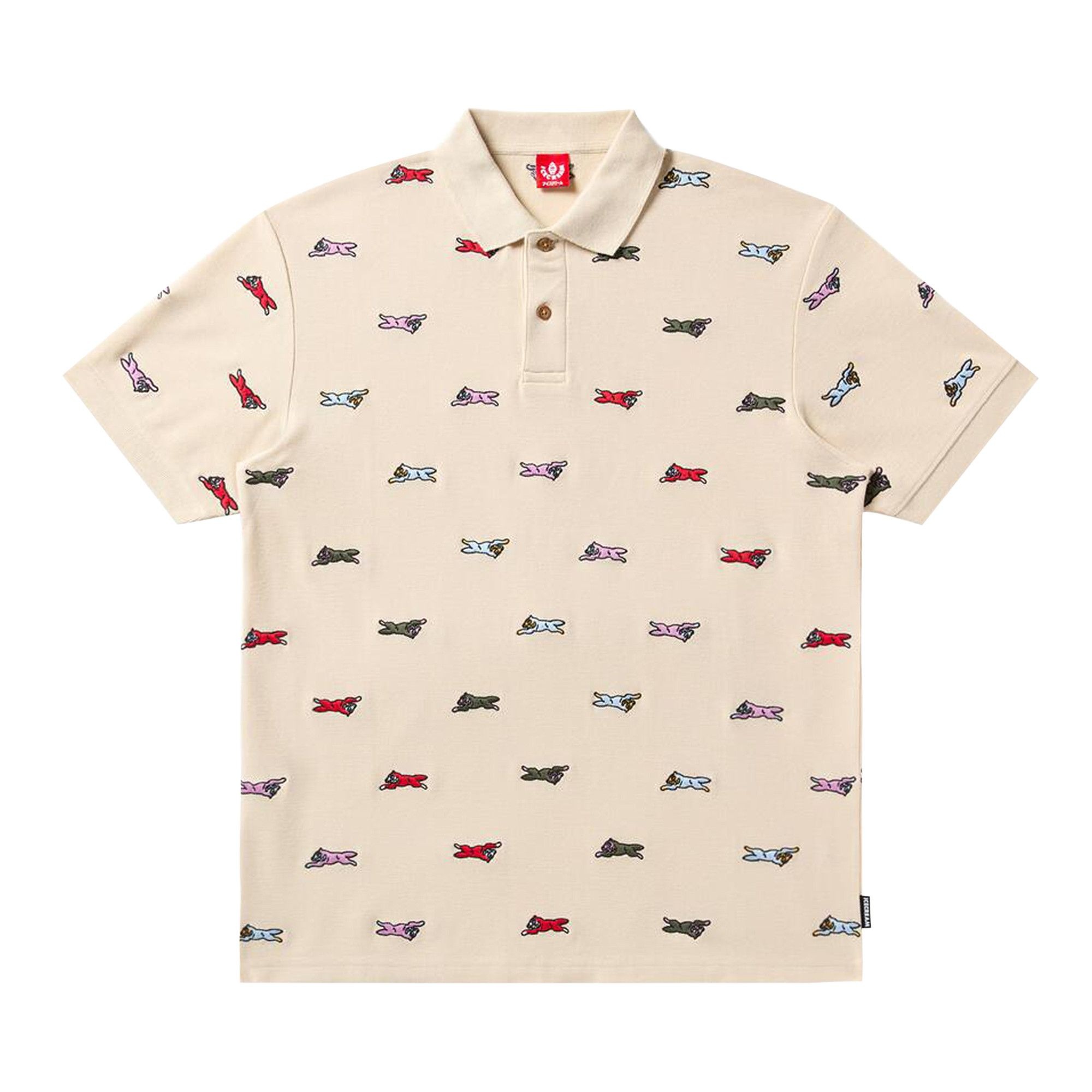 Icecream Universe Short-Sleeve Polo 'Fog' - 1