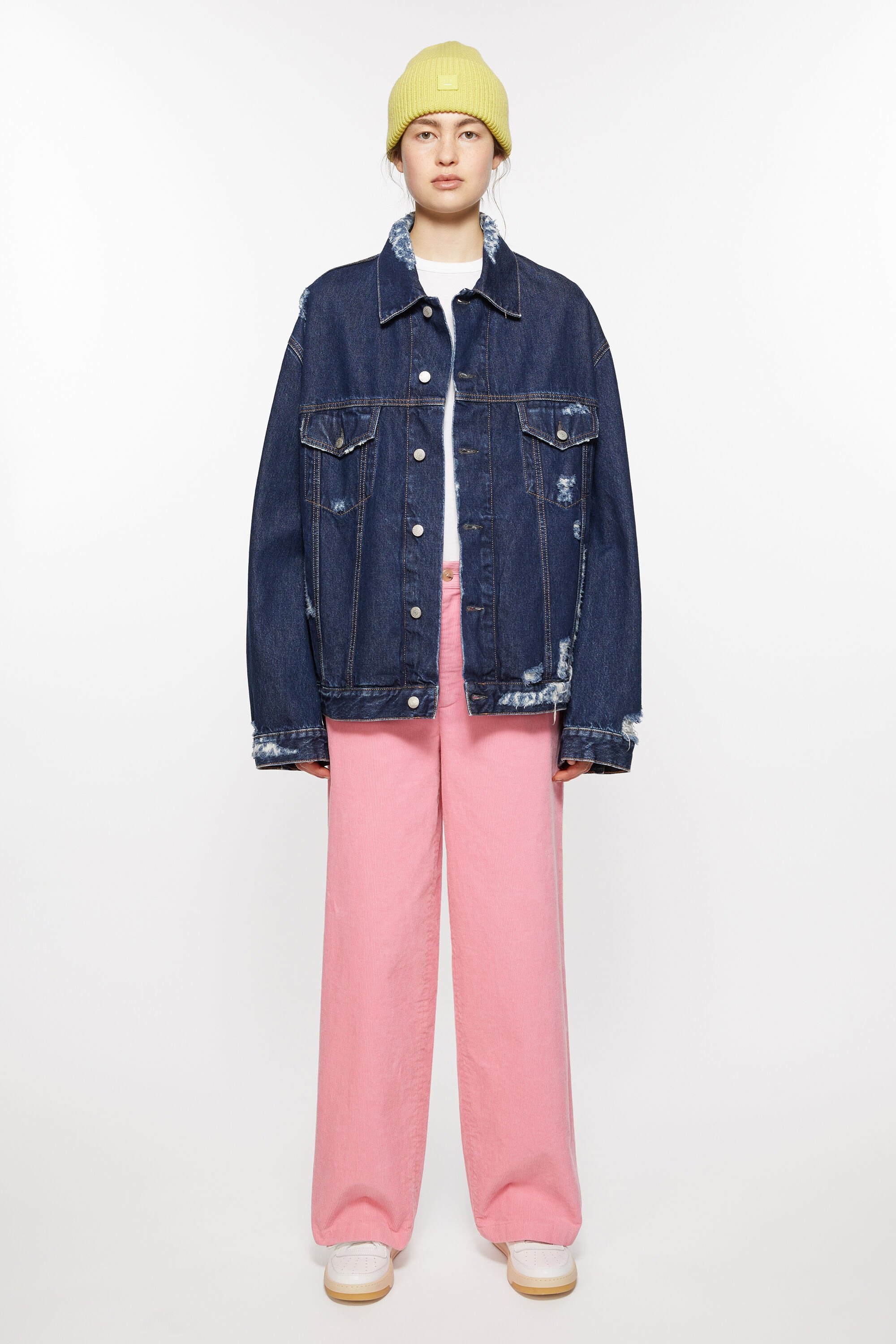 Cord trousers - Tango pink - 2